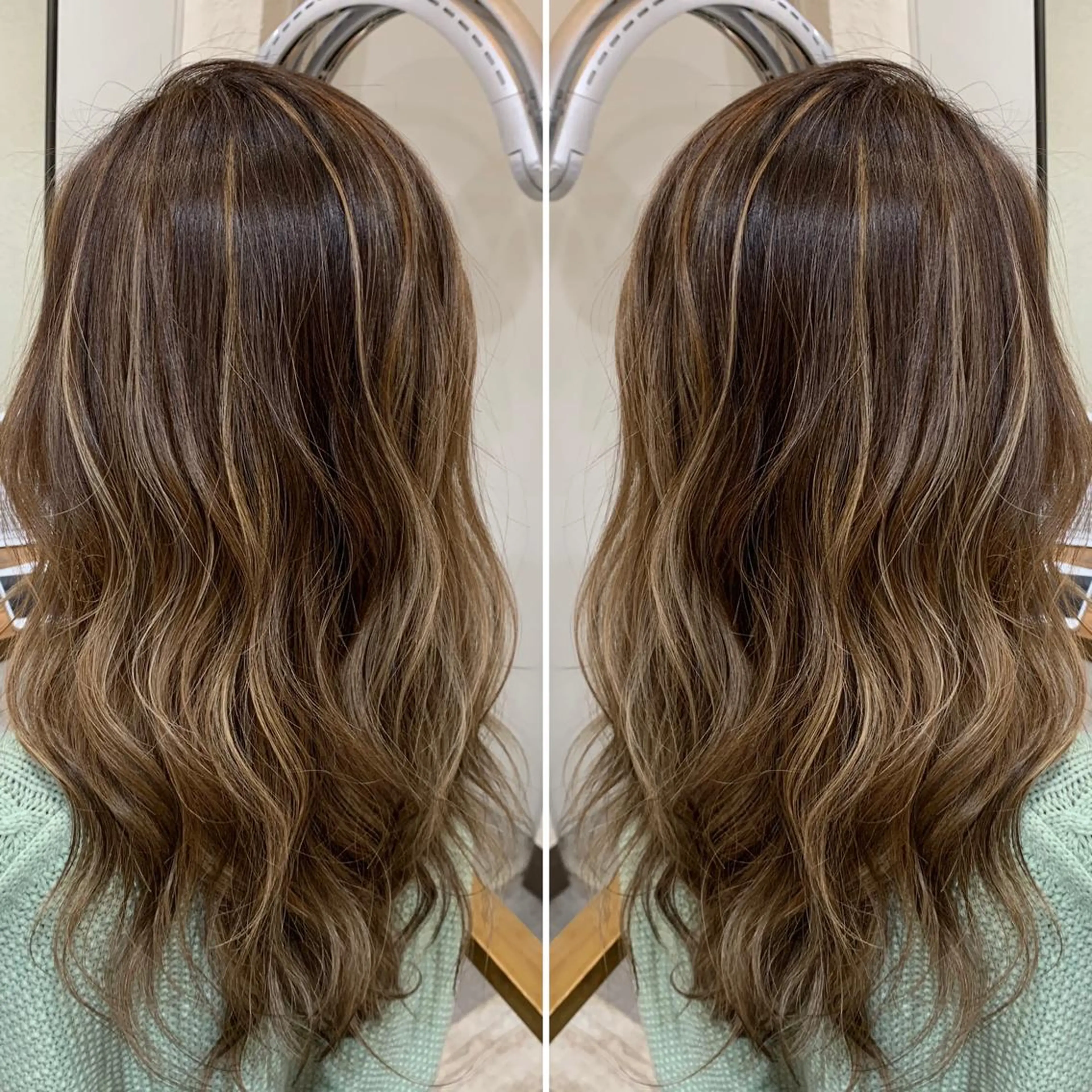 セミロング カラー ブリーチ特化/ハイト ーン/ホワイトカラーのヘアスタイル