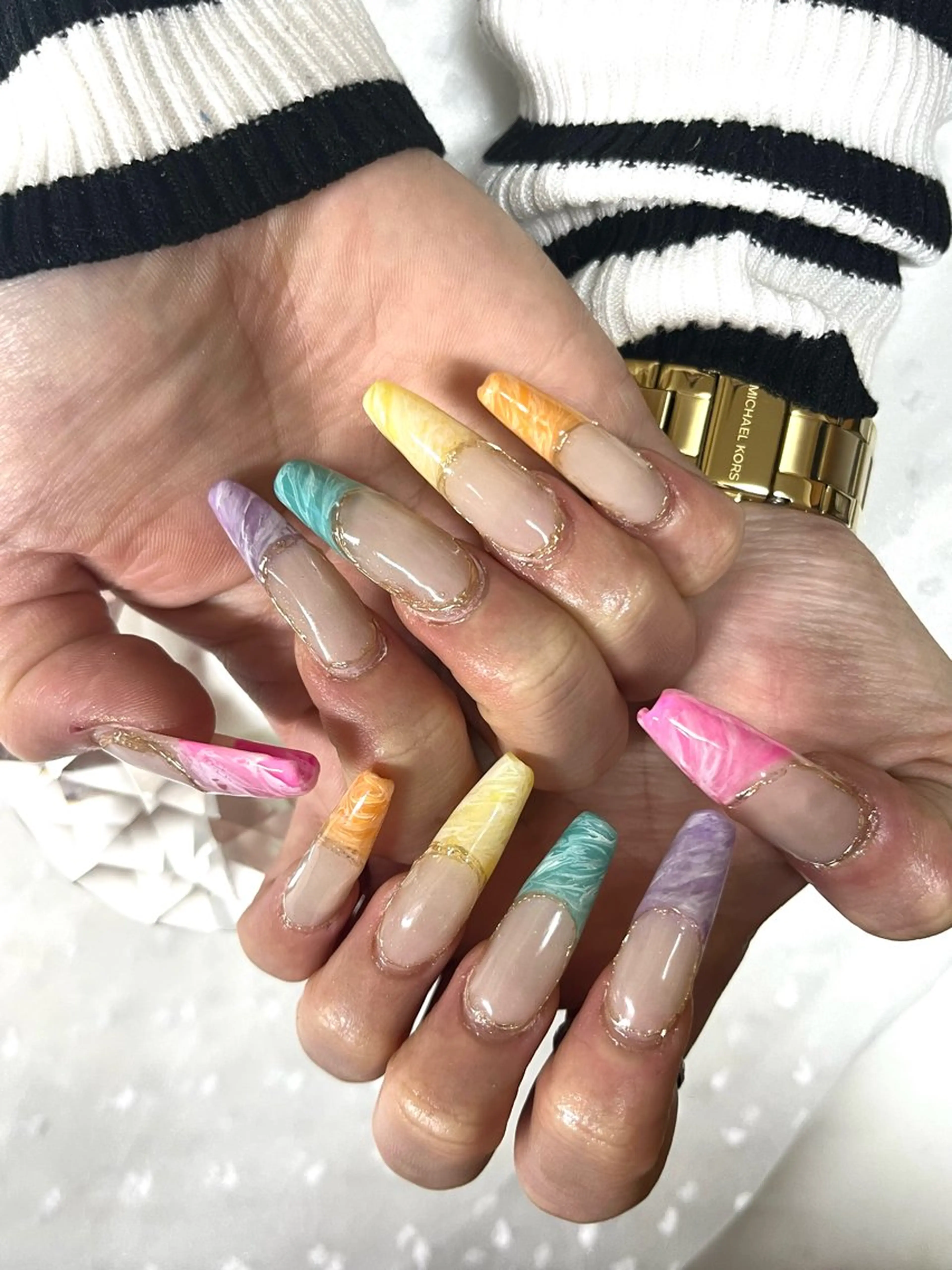 ネイル スカルプネイル plaisir所属・plaisir プレジールネイルのネイルデザイン