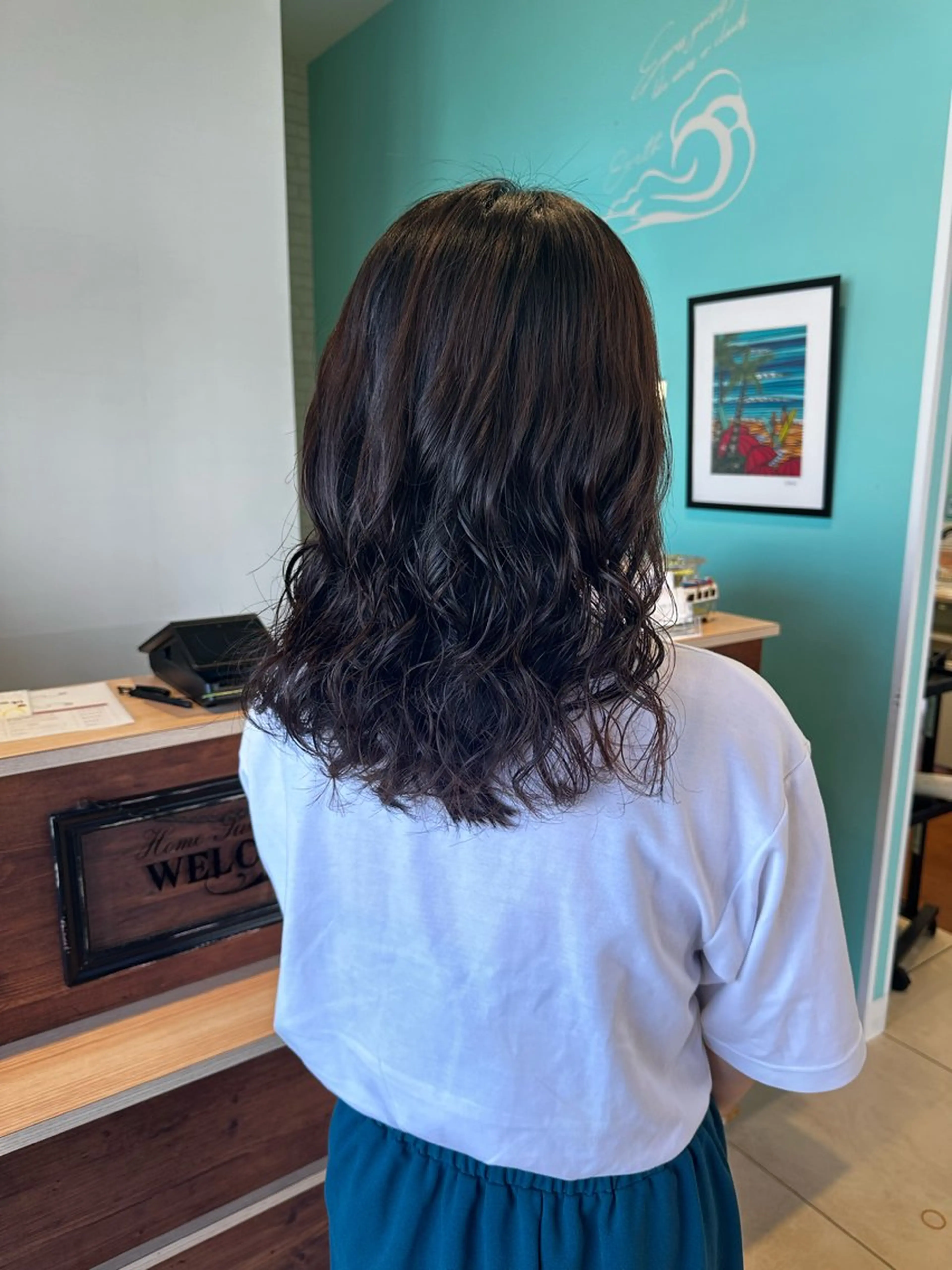 ミディアム パーマ ☆あつみ☆ soen  天神店のヘアスタイル