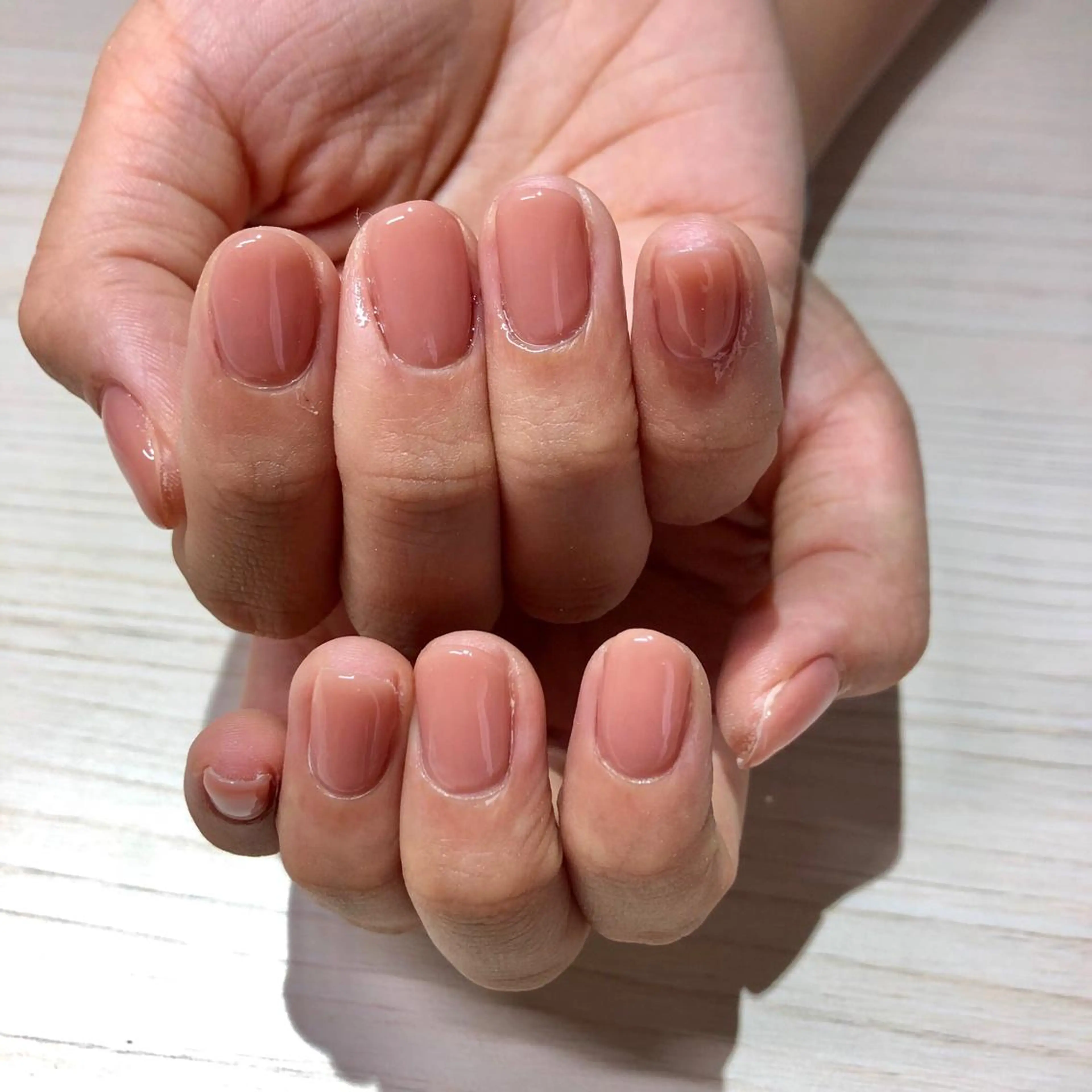 ネイル ワンカラーネイル ハンドネイル Lee.nail ハルカのネイルデザイン