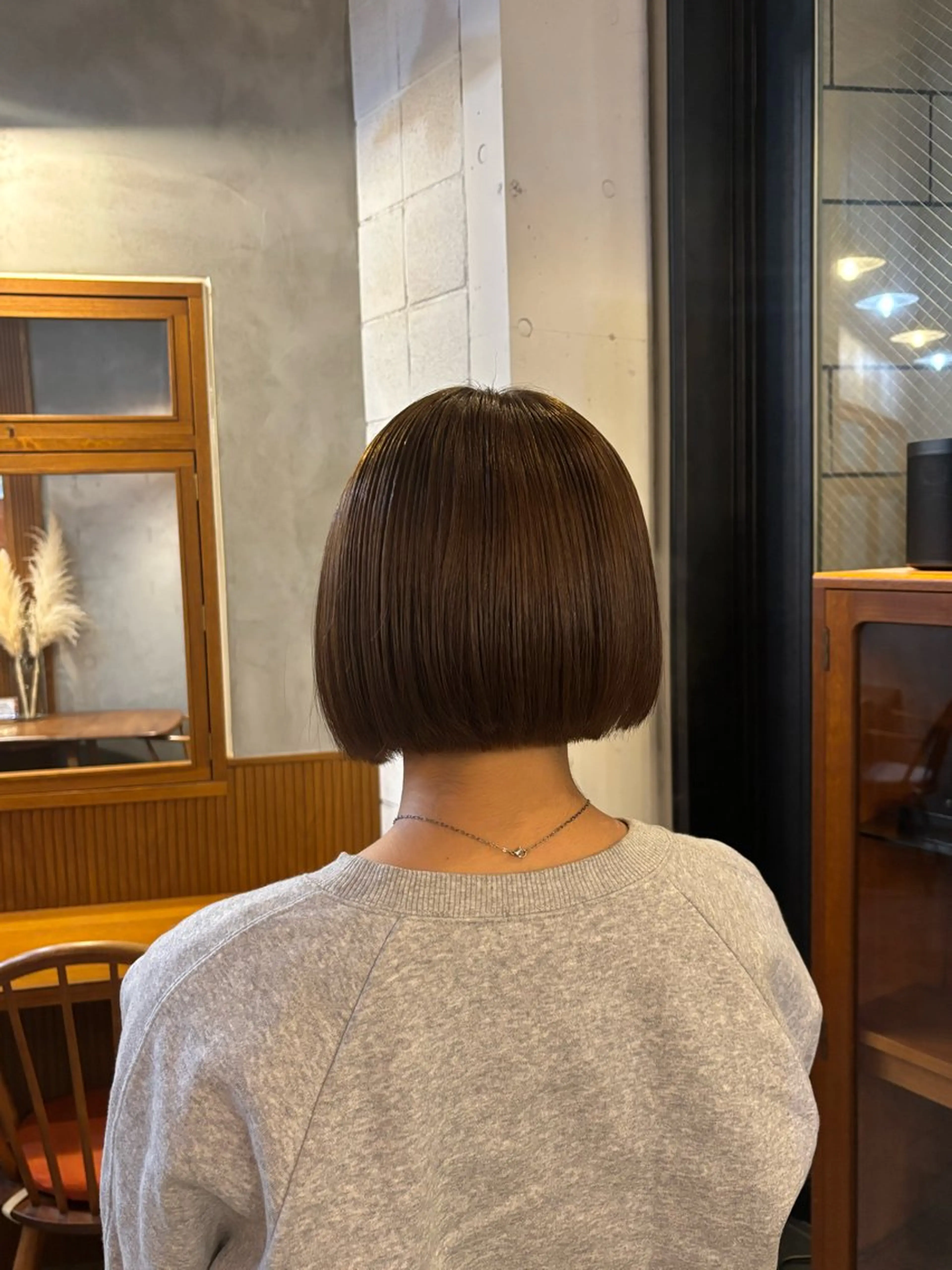 ショート カラー 透明感/暖色カラー ミウのヘアスタイル