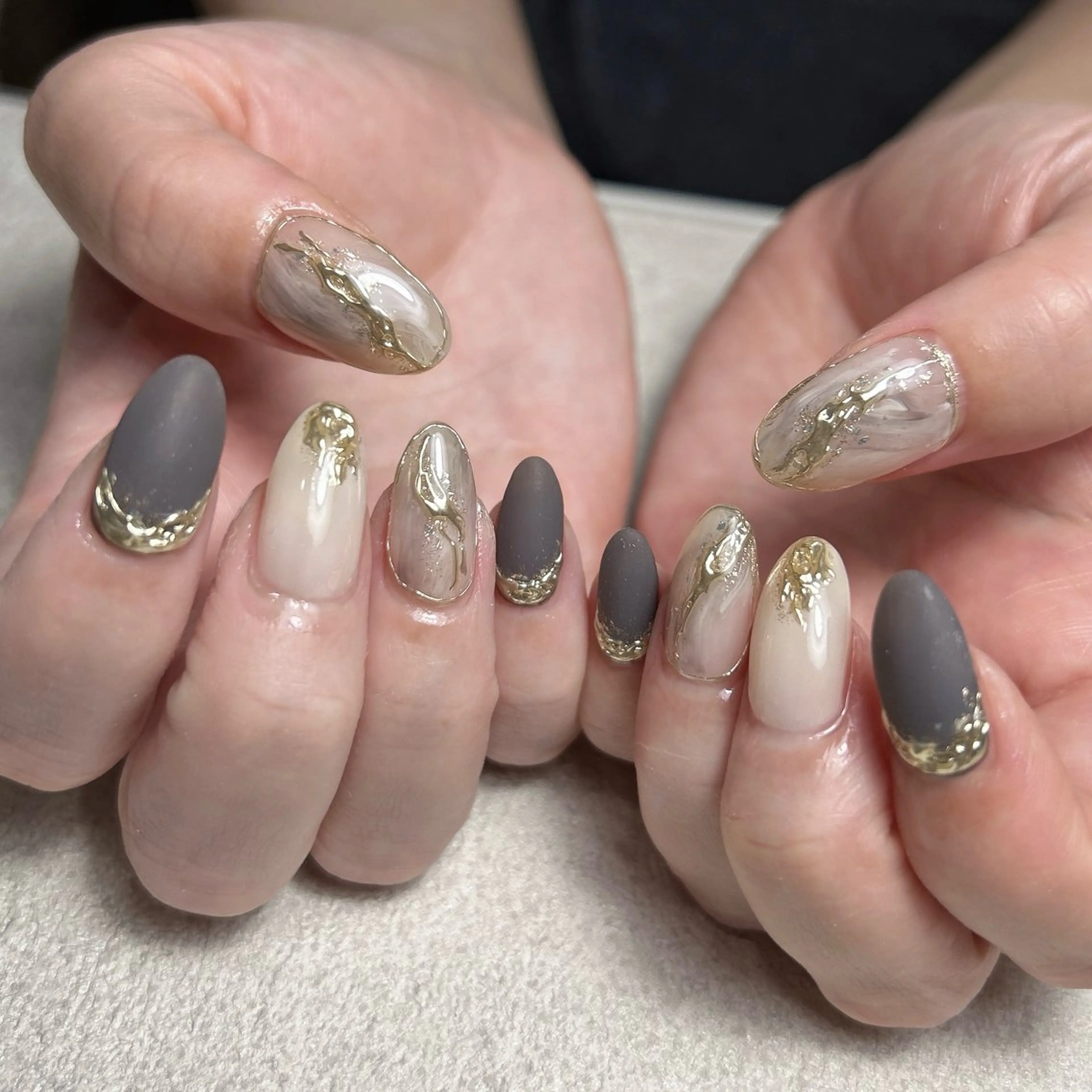 ネイル among アマン所属・lecoa_ kana／amongのネイルデザイン