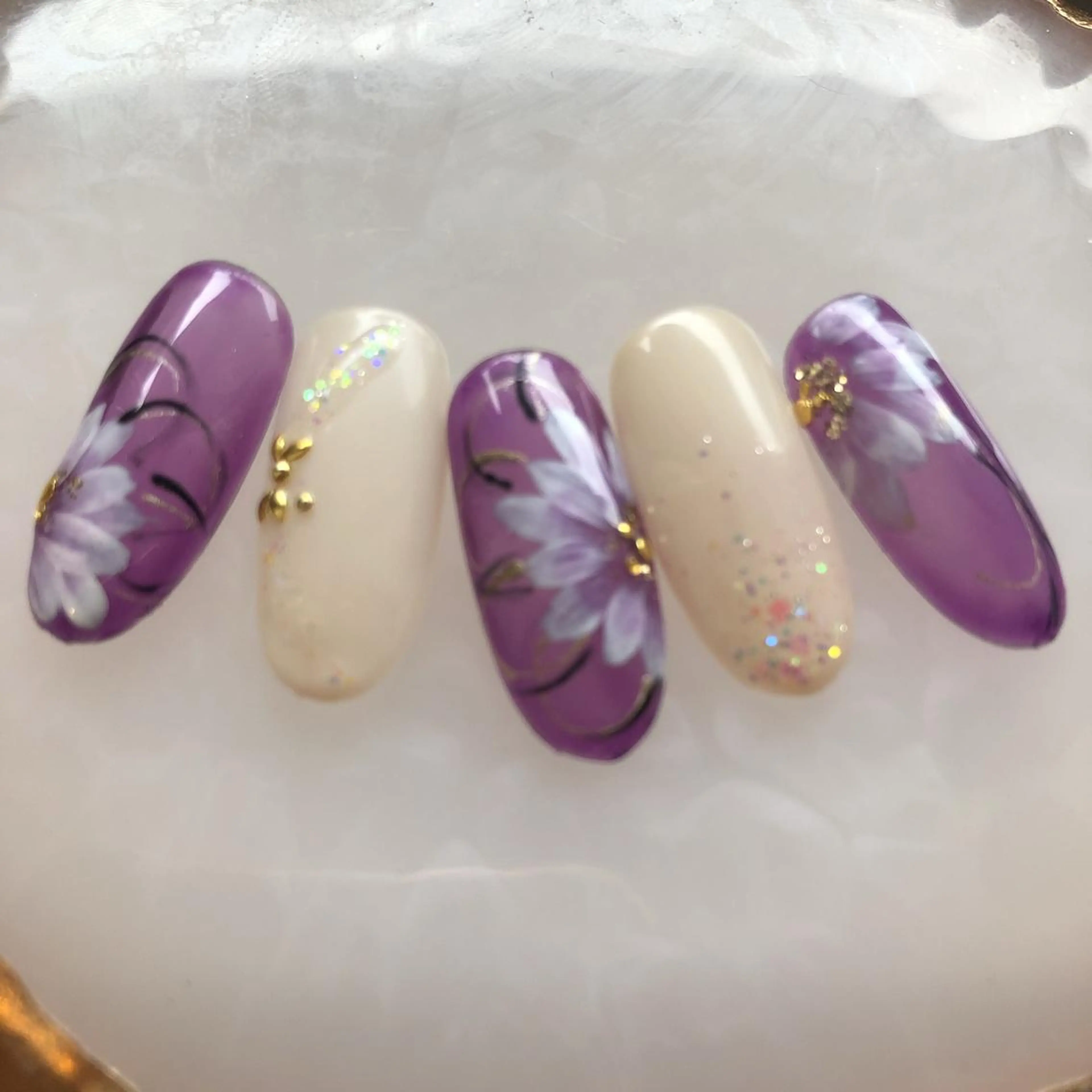 ネイル 奥園 良恵のネイルデザイン