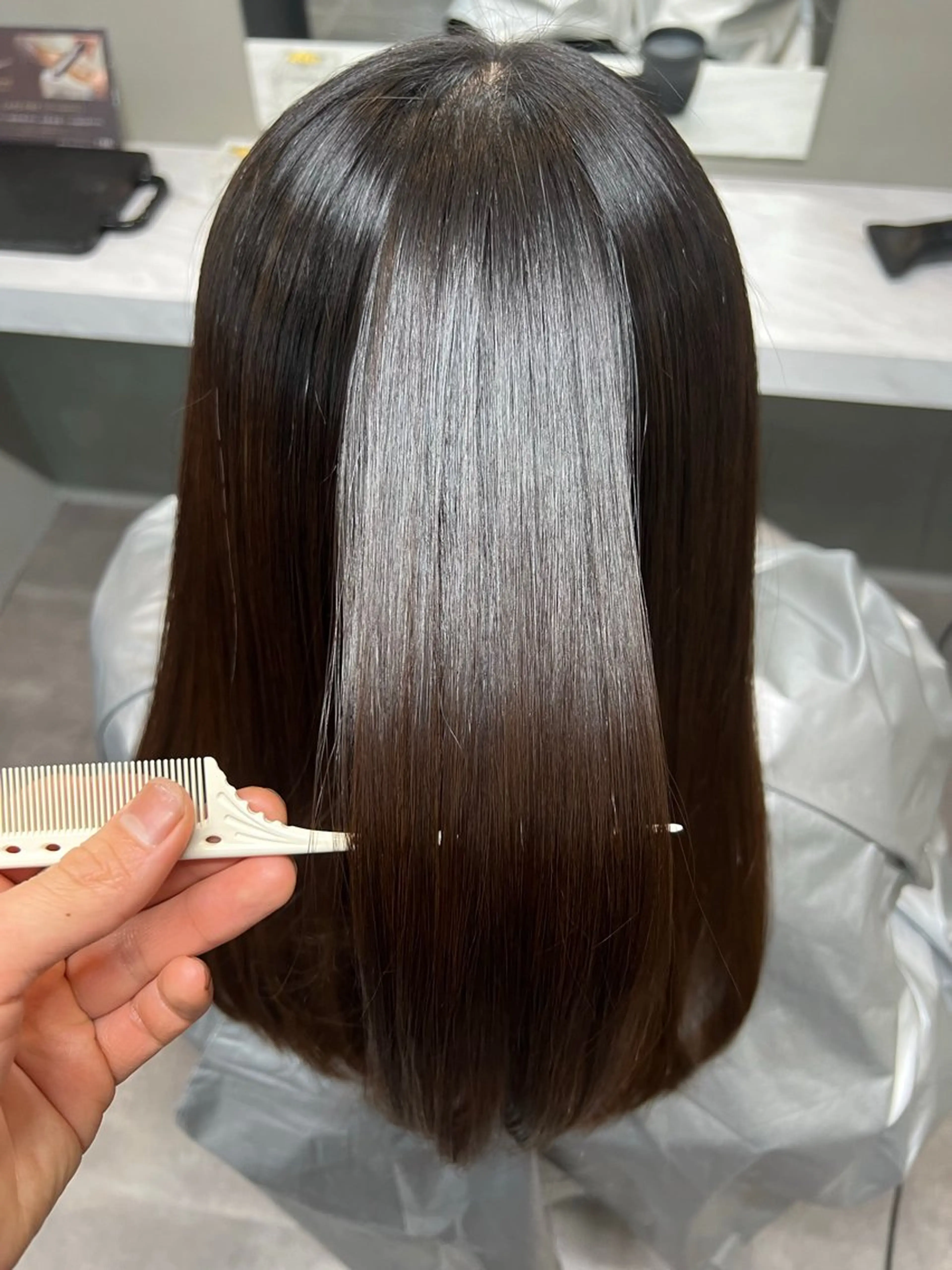 ロング メンズ カット ヘアカラー 縮毛矯正 トリートメント 小顔カット/髪質改善 /  店長 河井雄貴のヘアスタイル