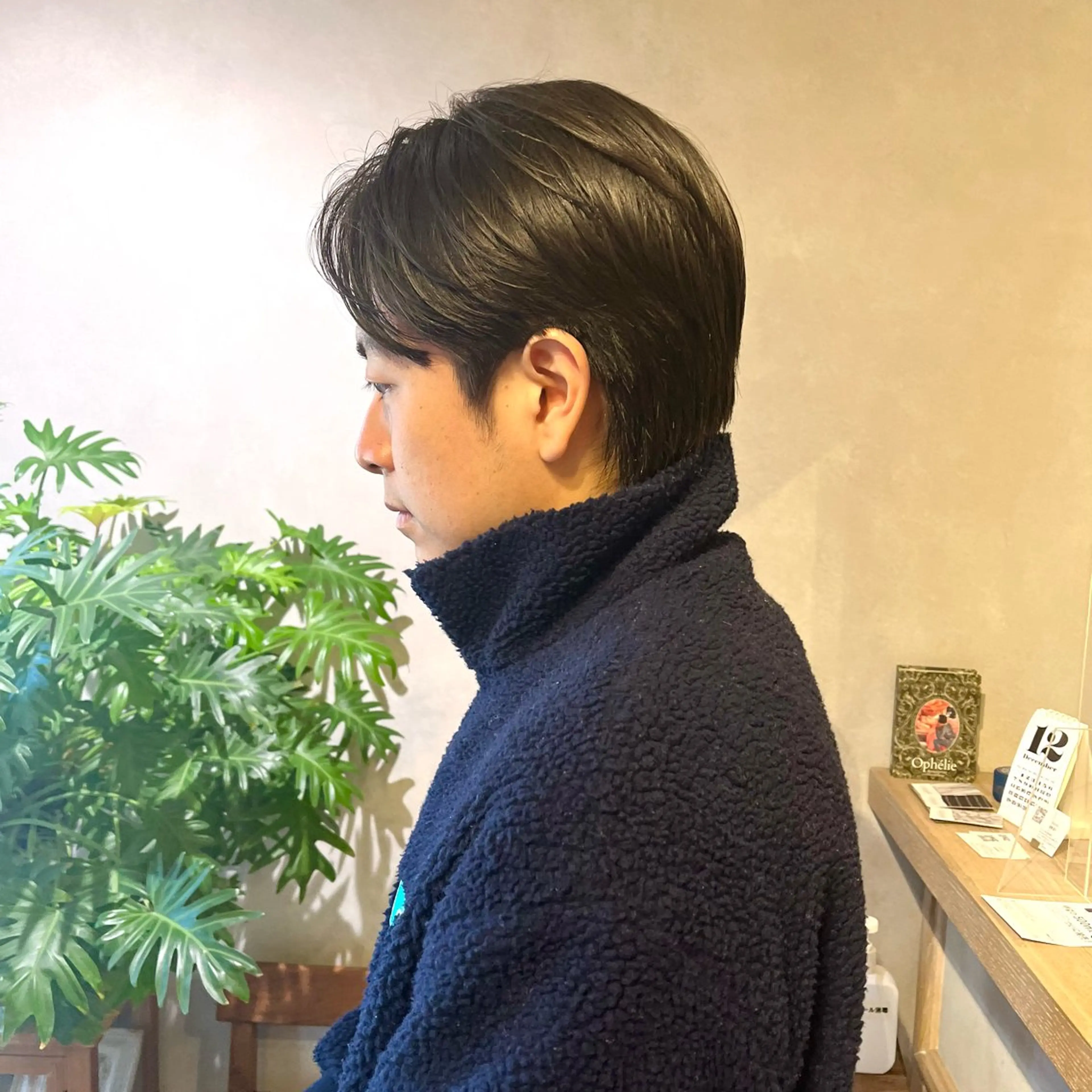 ショート パーマ メンズ メンズパーマ 刈り上げ ショートヘア カット CANAAN hair salon 表参道店所属・🌿‬ナチュラルヘア /パーマ/蒼真🍃のヘアスタイル