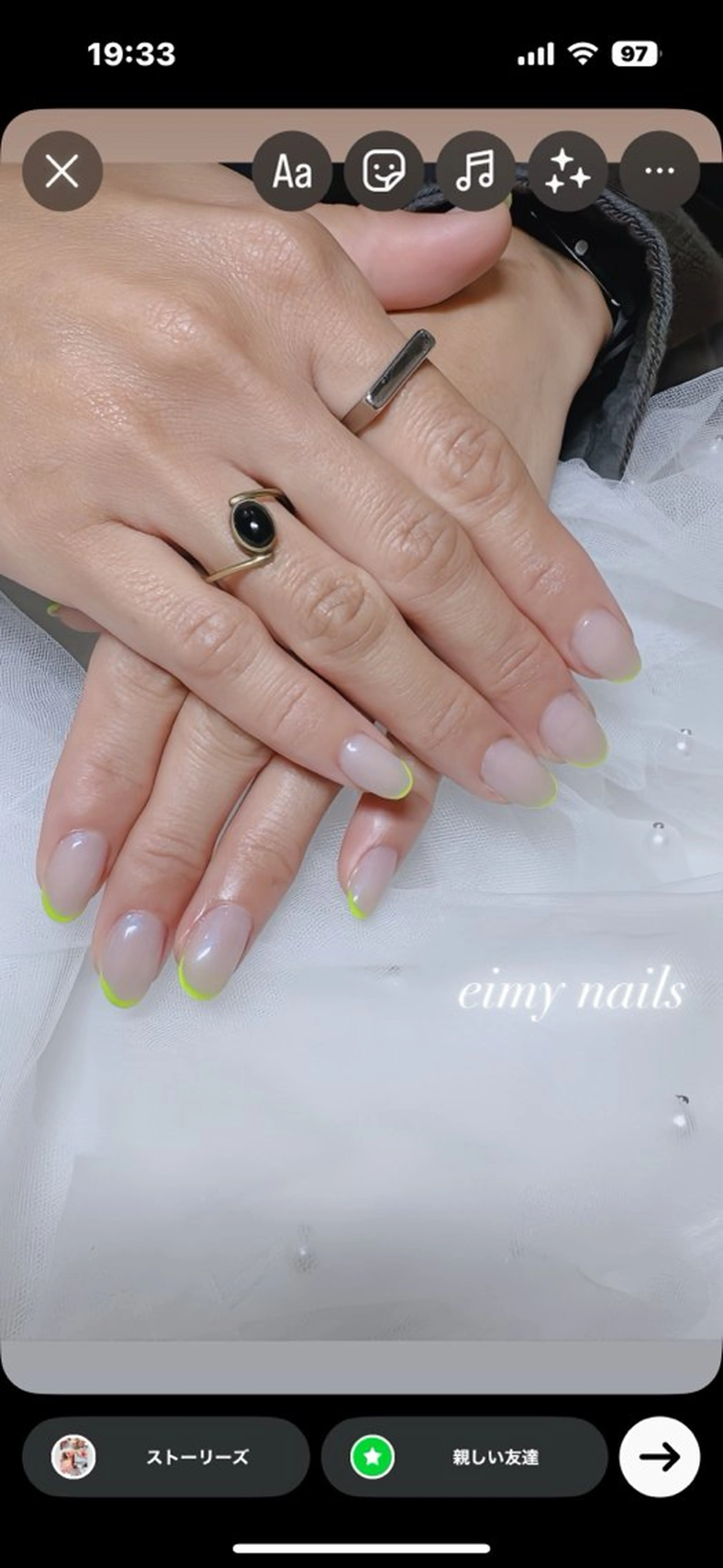 ネイル ハンドネイル 🤍eimy nails🤍所属・eimy nails♡のネイルデザイン