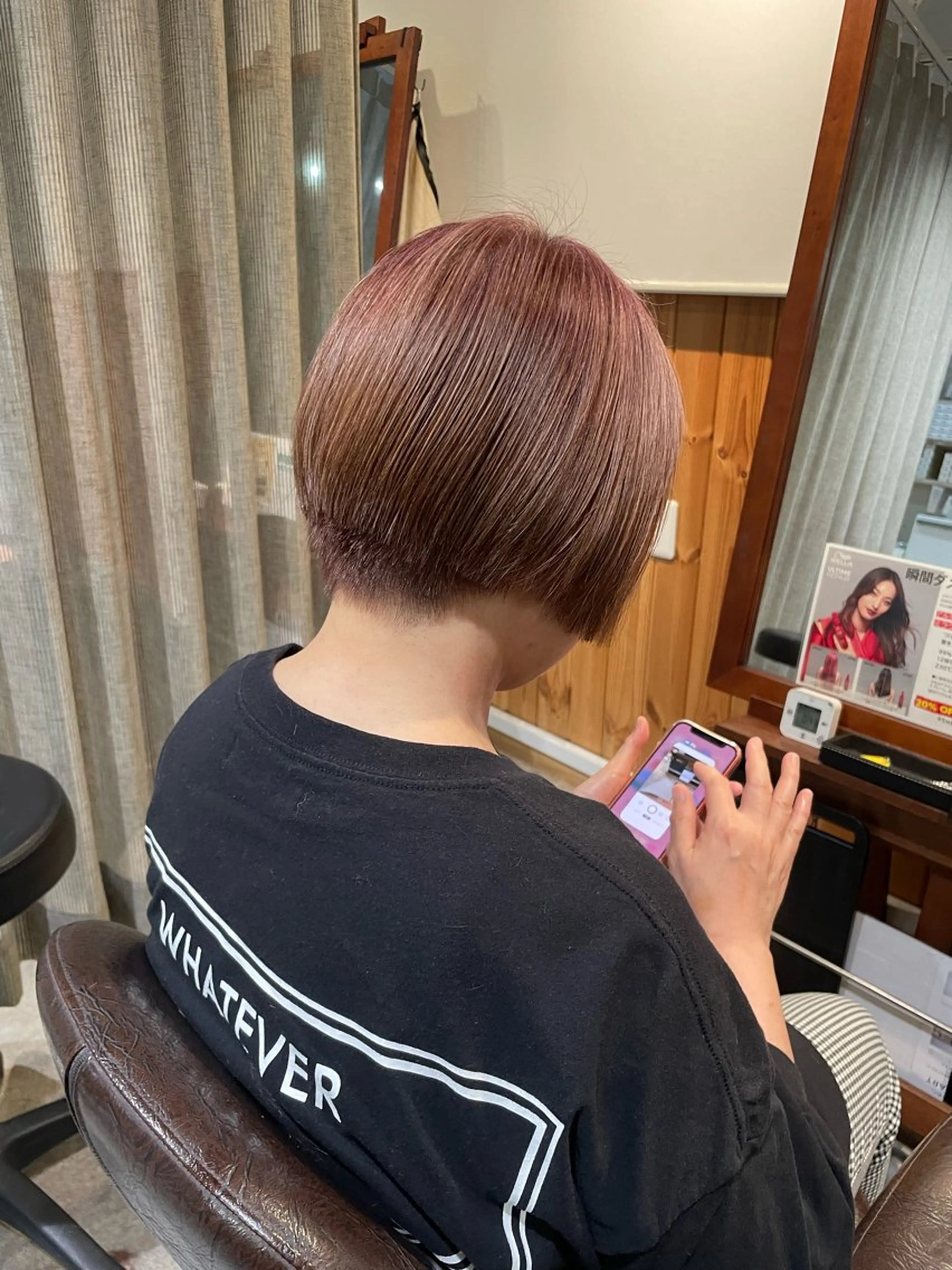 ショート カラー ショートヘア カット ヘアカラー トリートメント 髪質改善/Bloss om🌷高橋沙衣のヘアスタイル