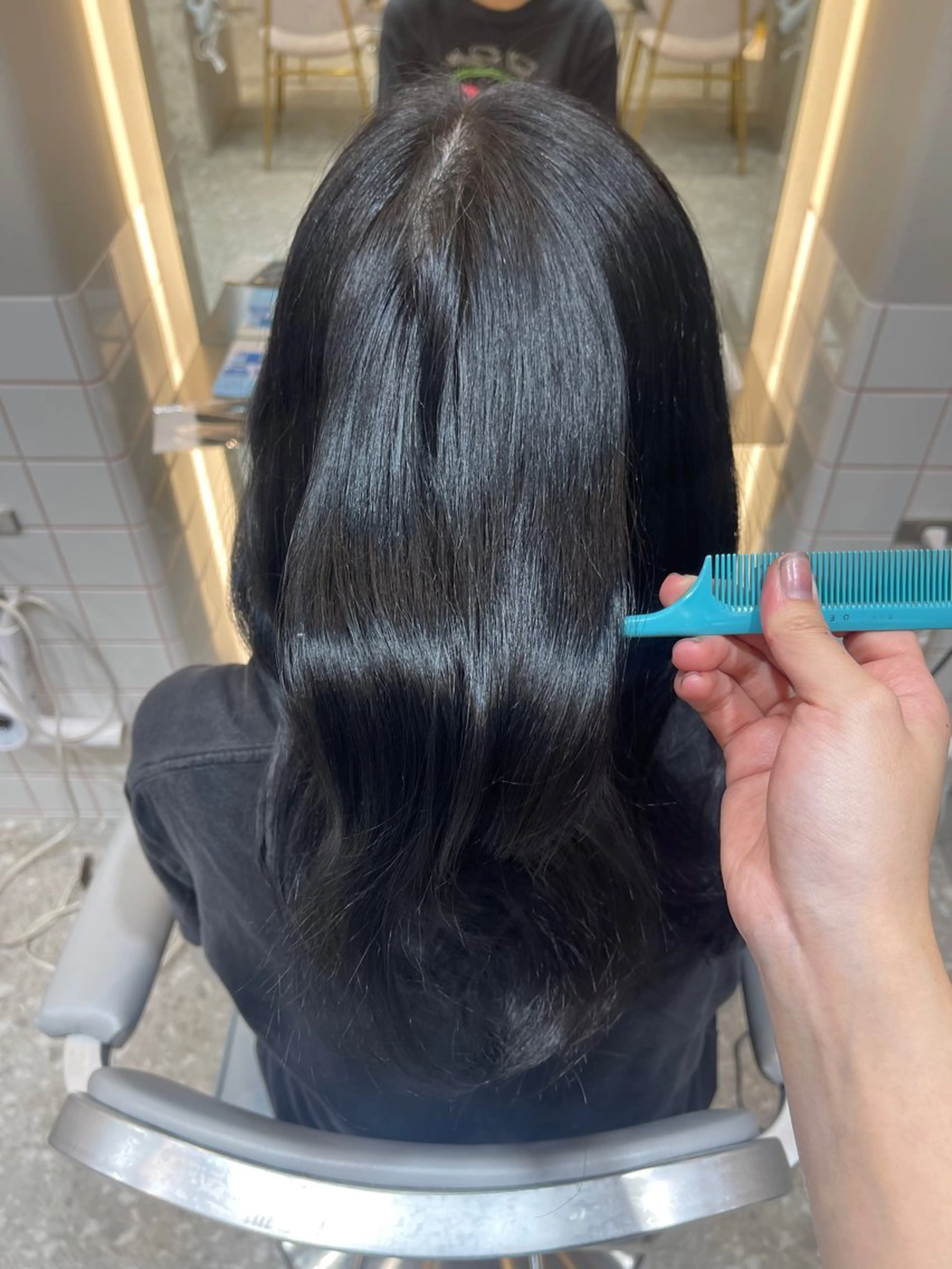 【就活生におすすめ❕】フェイクブラックカラー🩶➕1stepトリートメント✨の写真