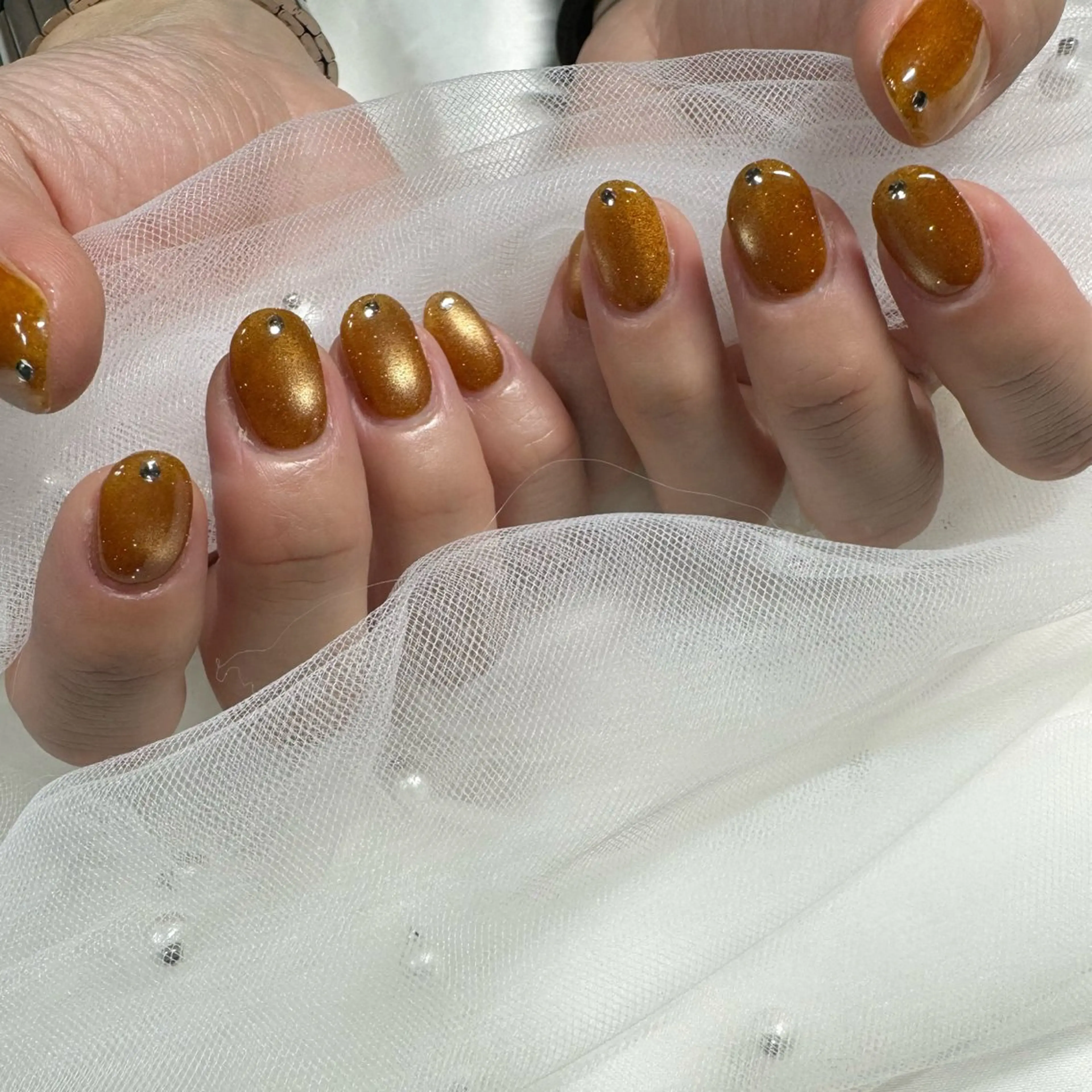 ネイル ジェルネイル シンプルネイル 東 千夏のネイルデザイン