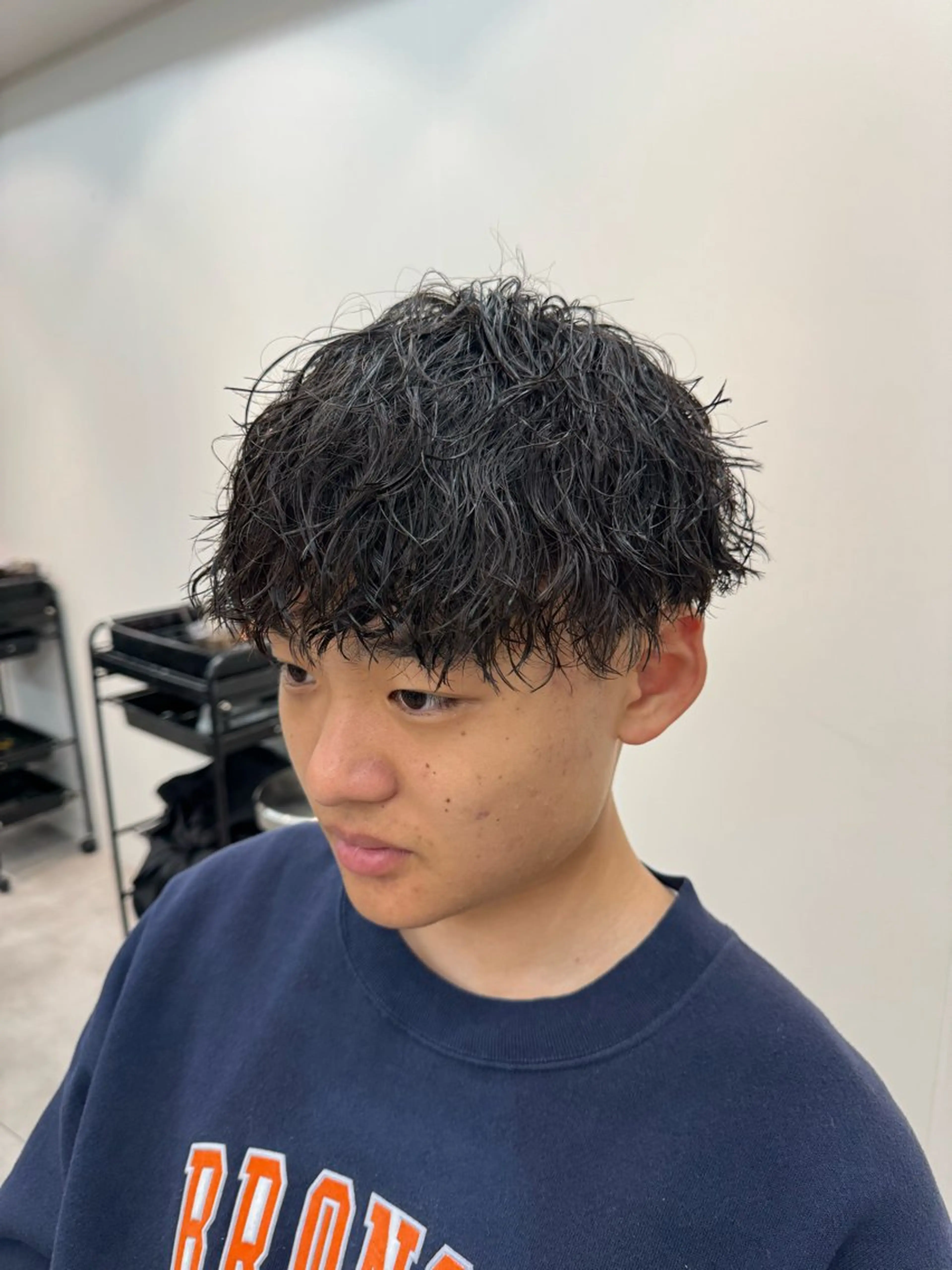 パーマ メンズ メンズパーマ カット パーマ 大宮メンズ特化/パー マ職人/小川藍人のヘアスタイル