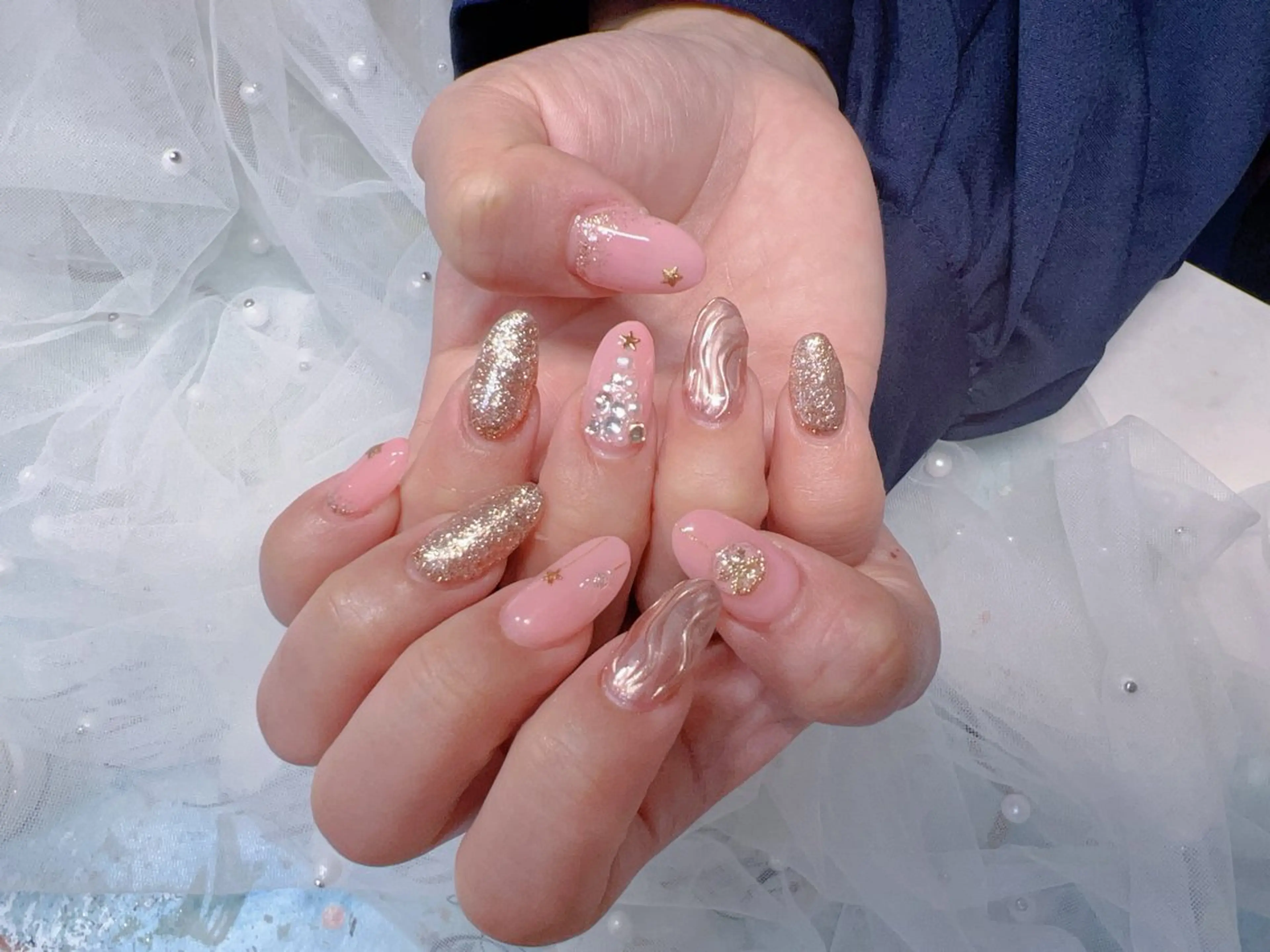 ミディアム 🐼panda nail所属・ロレイン ちゃんのネイルデザイン