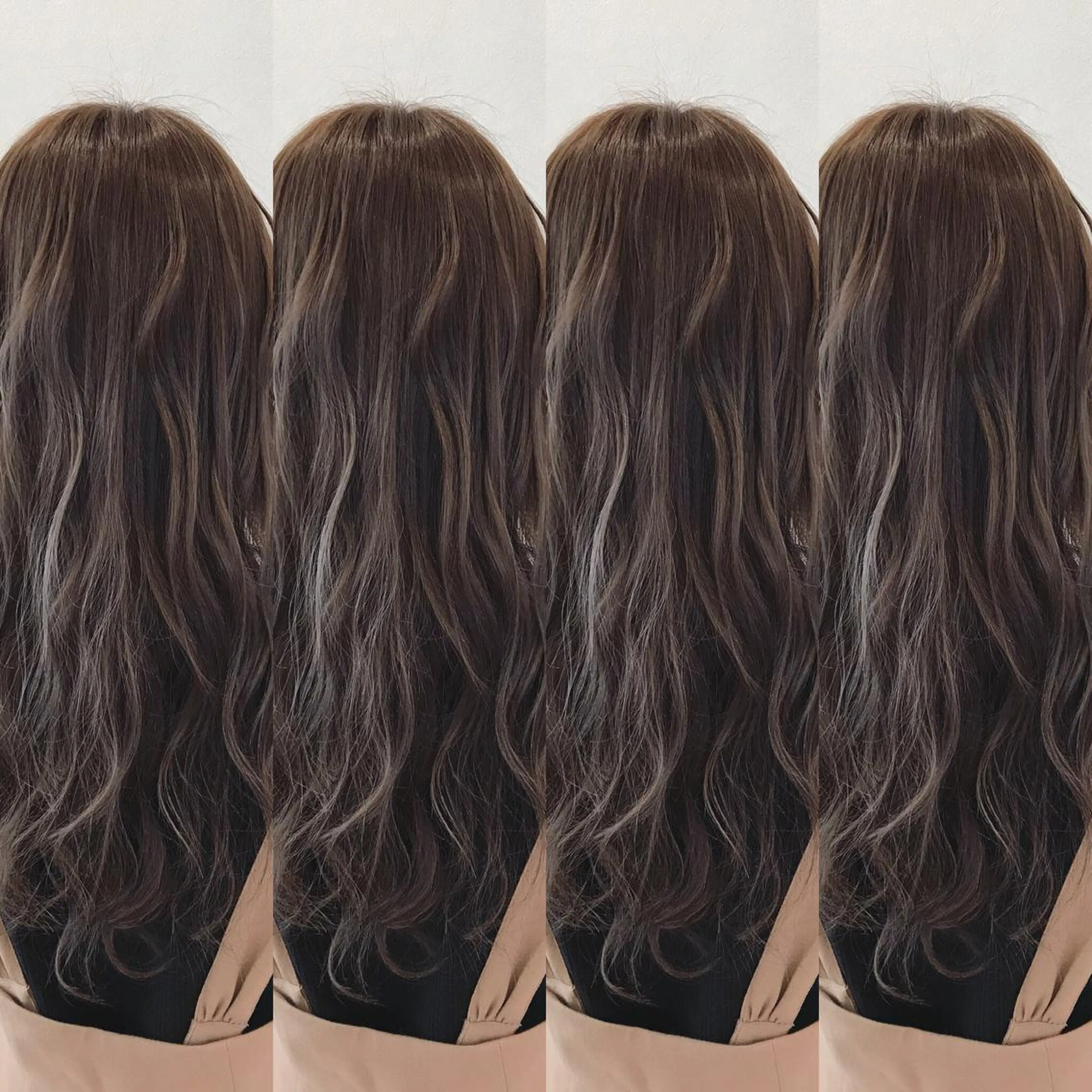 ロング カラー ハイライトカラー ハイライト GRANLUSSO 岡山駅前 ビックカメラ5階所属・岡本 智次のヘアスタイル