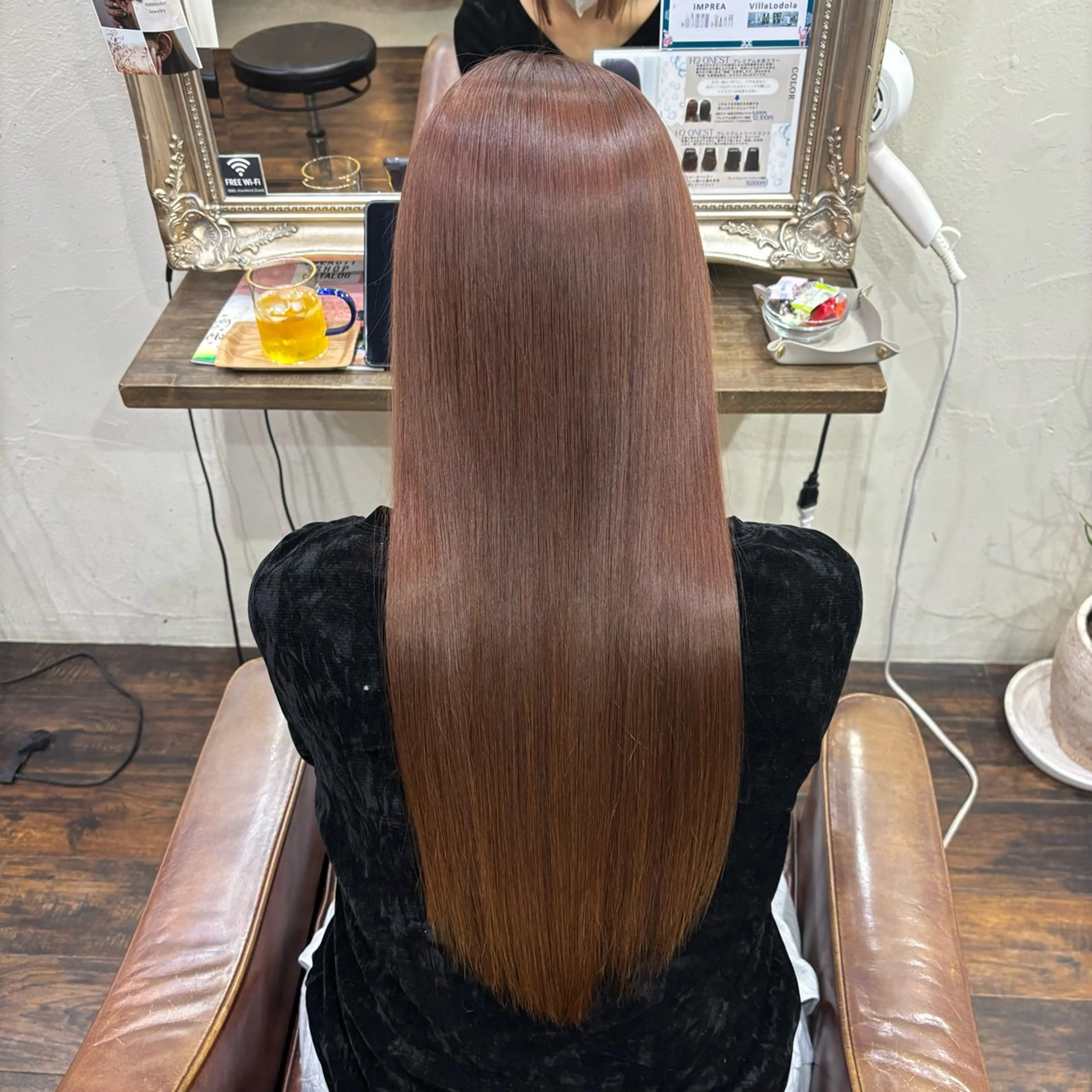 ロング カラー カット ヘアカラー HAIR DESIGN chambord所属・大西 未来のヘアスタイル