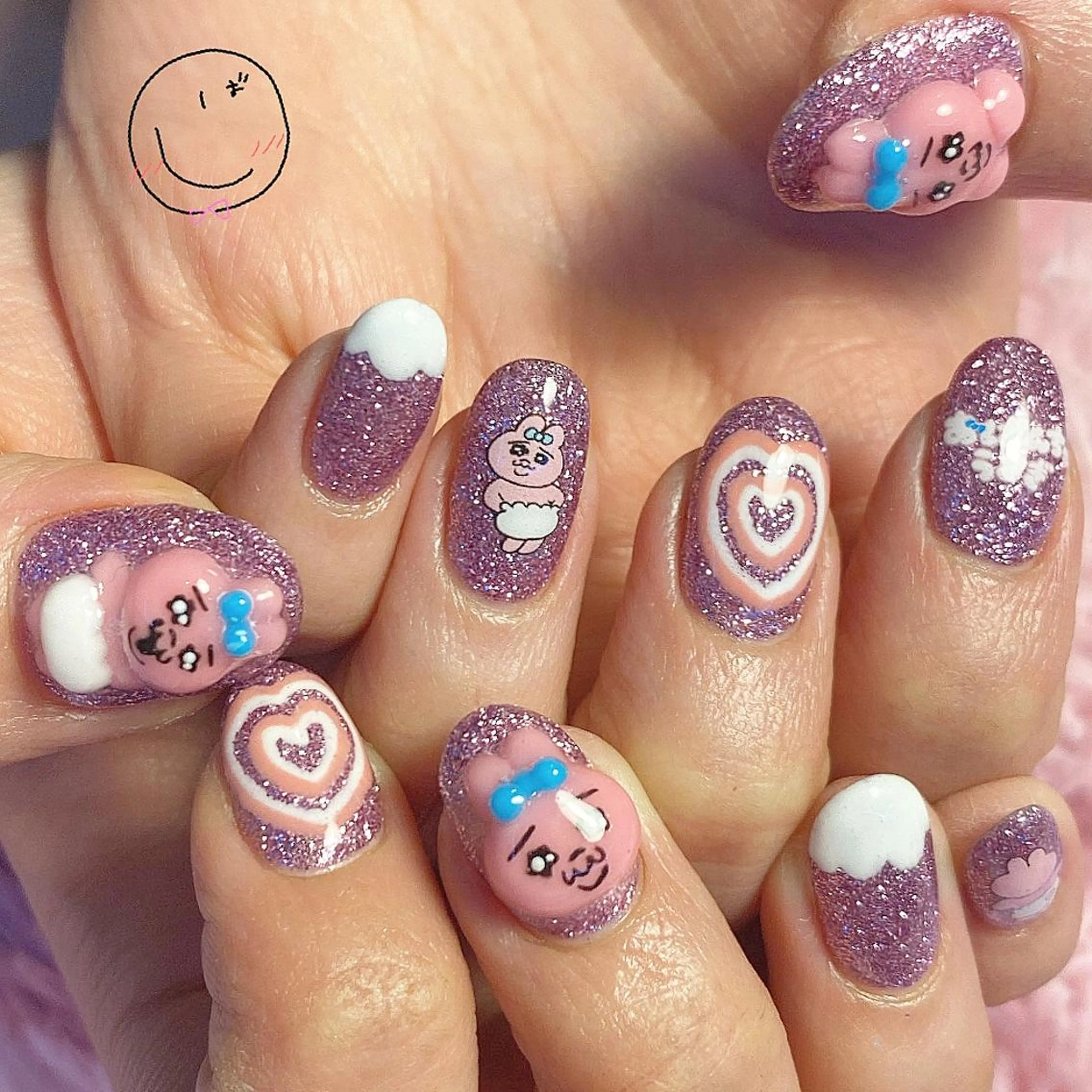 ネイル フットネイル ジェルネイル ぷっくりネイル chik所属・chik shibaのネイルデザイン