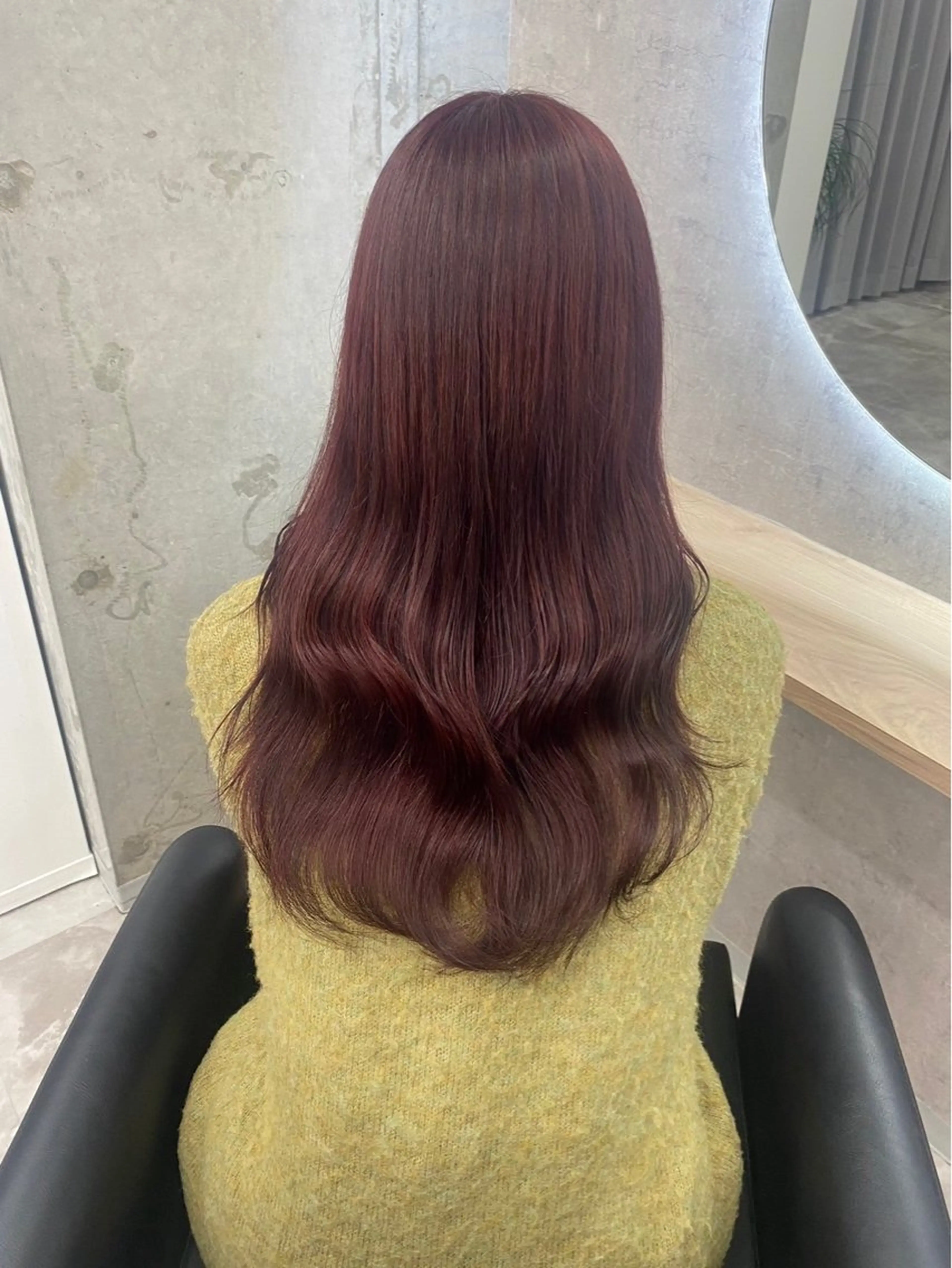 カラー ✨透明感カラー🫧 れんのヘアスタイル