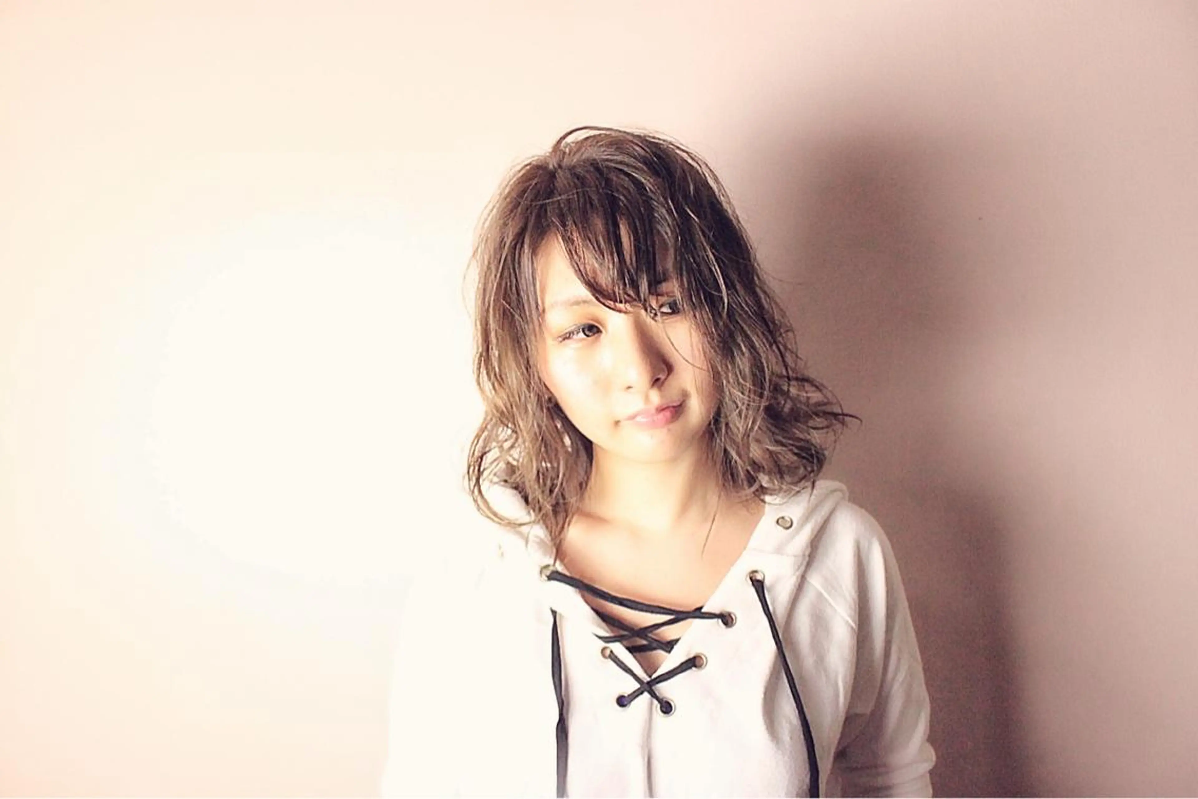 ミディアム カラー パーマ ✨U-topia渡邉 大樹【公認資格有】✨のヘアスタイル