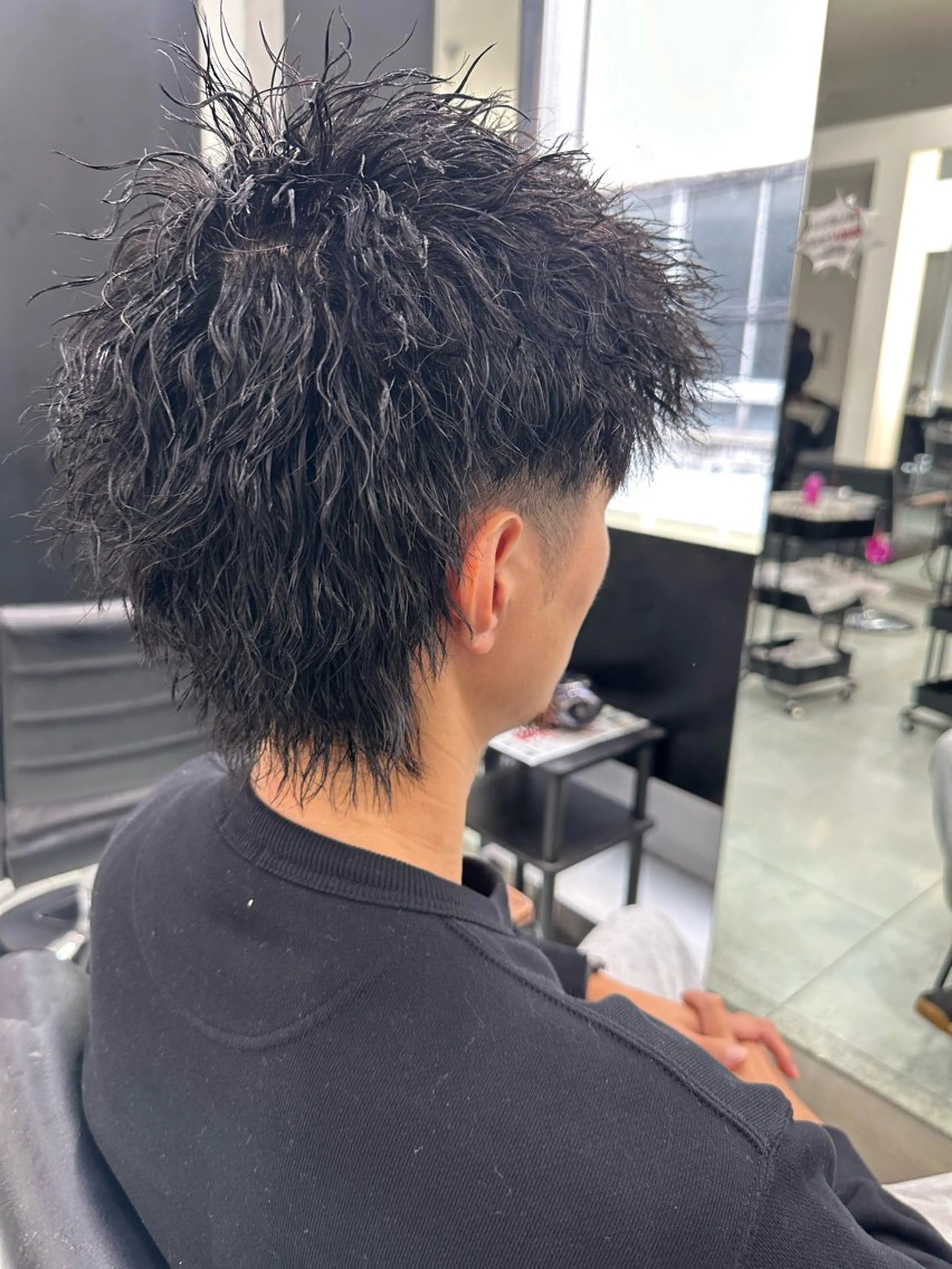 ショート パーマ ヘアアレンジ メンズ NEXT NEO所属・メンズヘア静岡 ✂︎Ryuheiのヘアスタイル