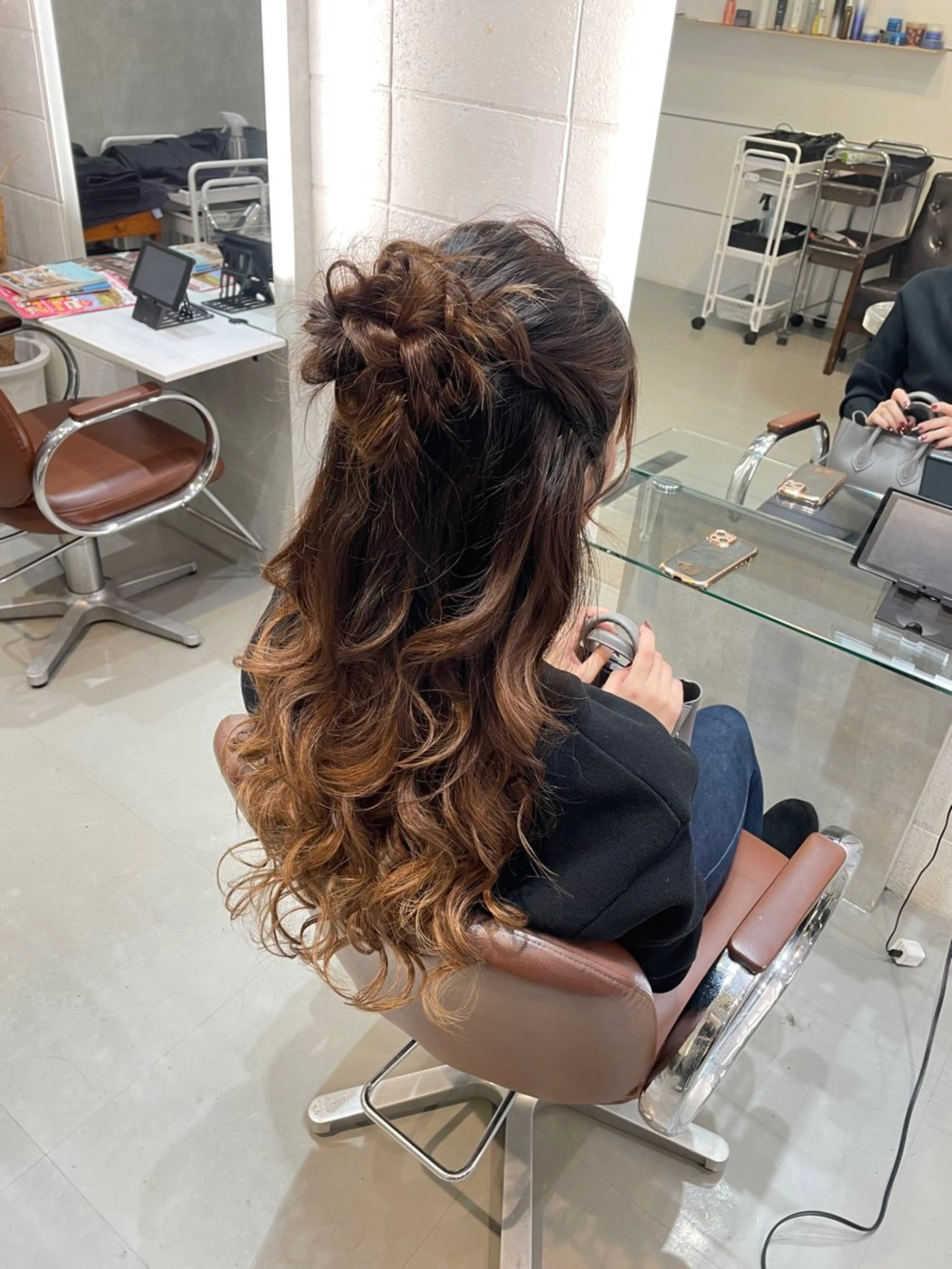 ヘアセット 🖤ROSEL／ KUREA🖤のヘアスタイル