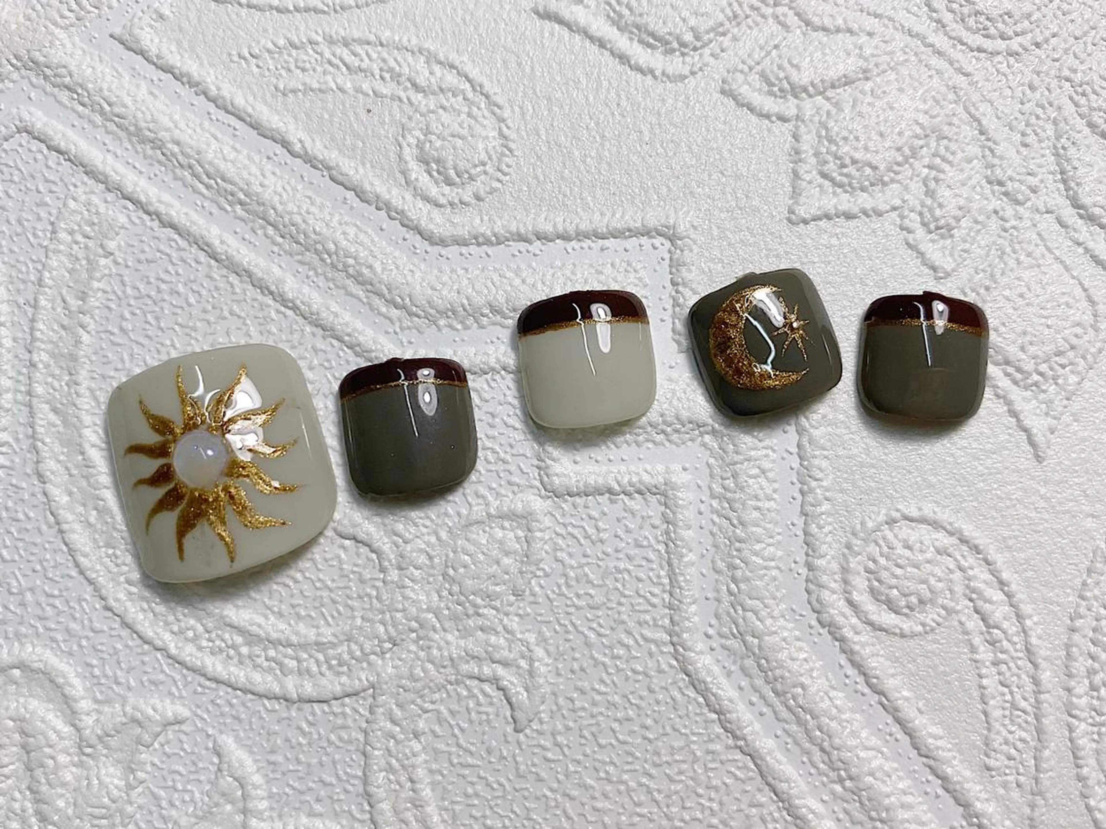 ネイル フットネイル ハンドネイル フットネイル GRANDE大須 栄/店長 aki🌙のネイルデザイン