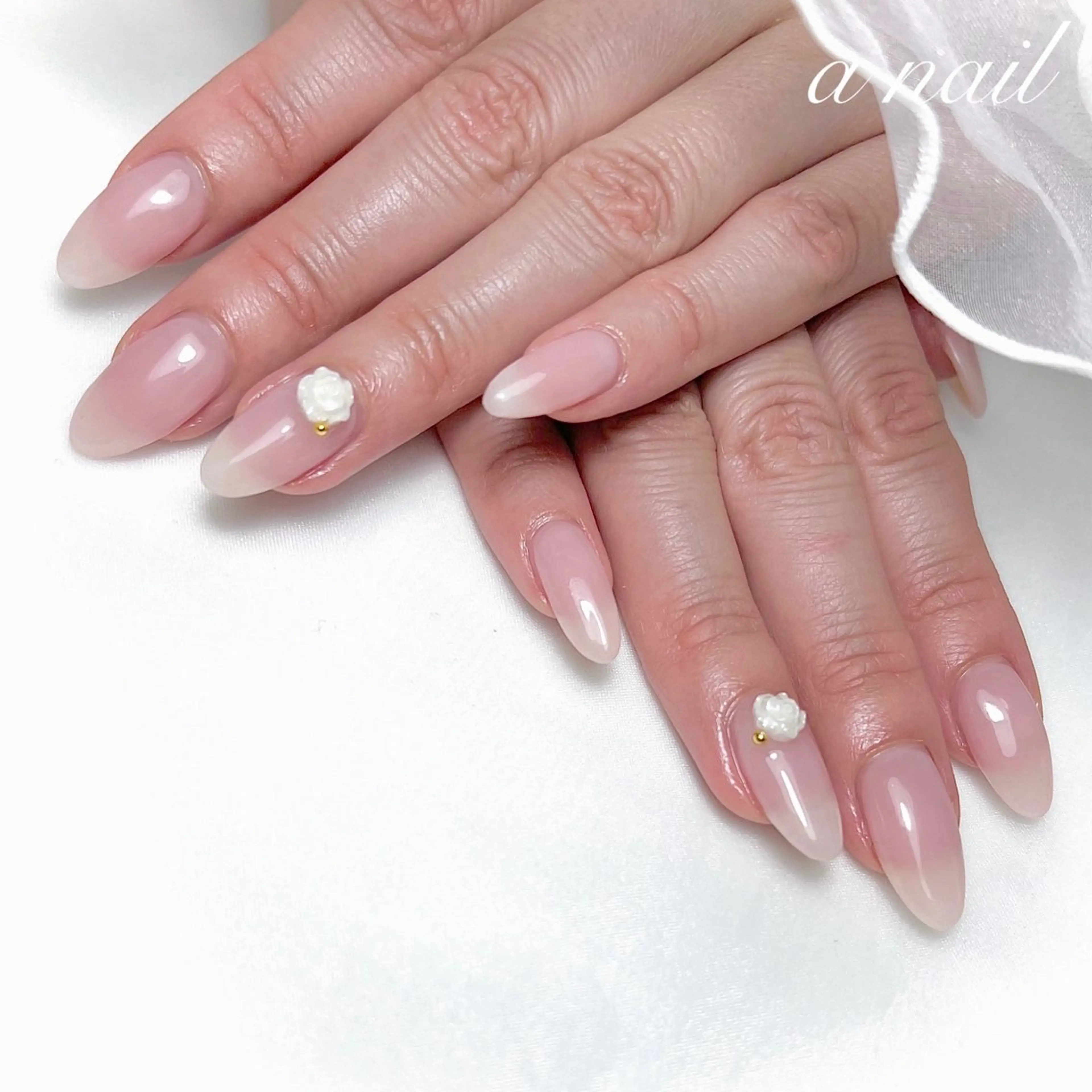 ネイル 持ち込み ワンカラーネイル Salon_ a.nailのネイルデザイン