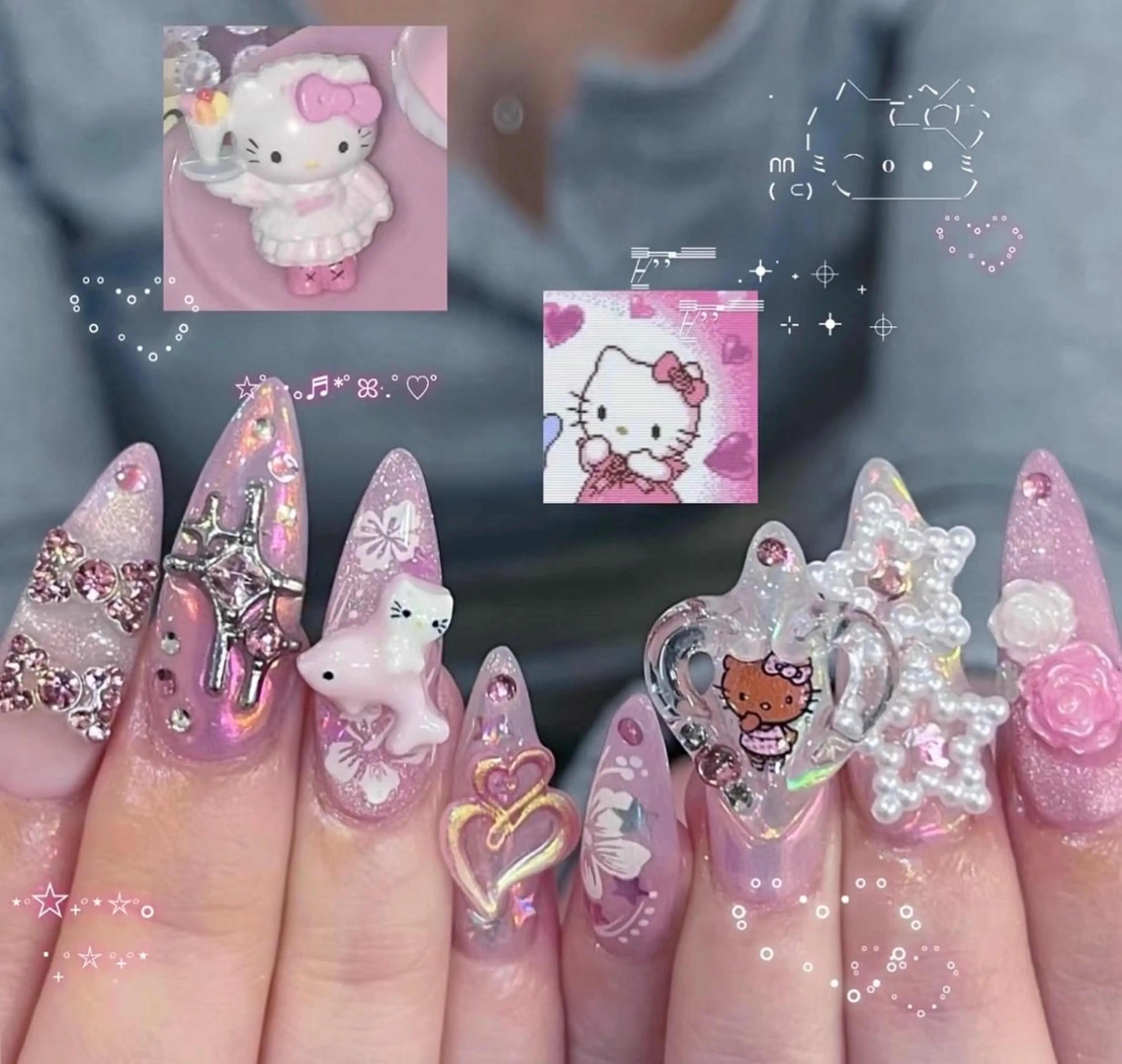 ネイル アートネイル オーロラネイル チークネイル フレンチネイル ガラスフレンチ ハンドネイル 🎀🎀YooLi Nail Salonのネイルデザイン
