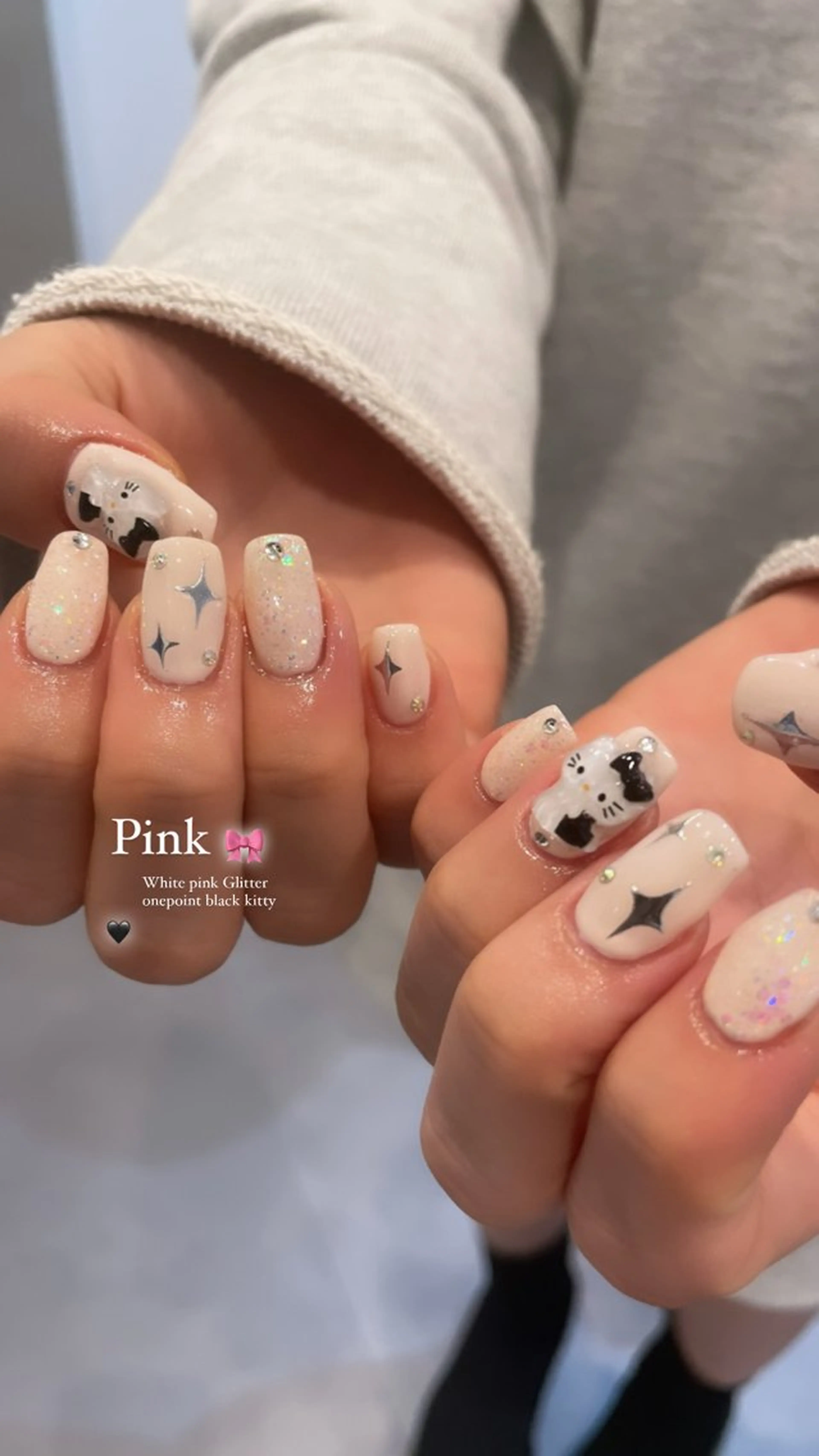 ネイル 束感まつ毛/ネイル/ LED♥KIRARAのマツエク・マツパデザイン