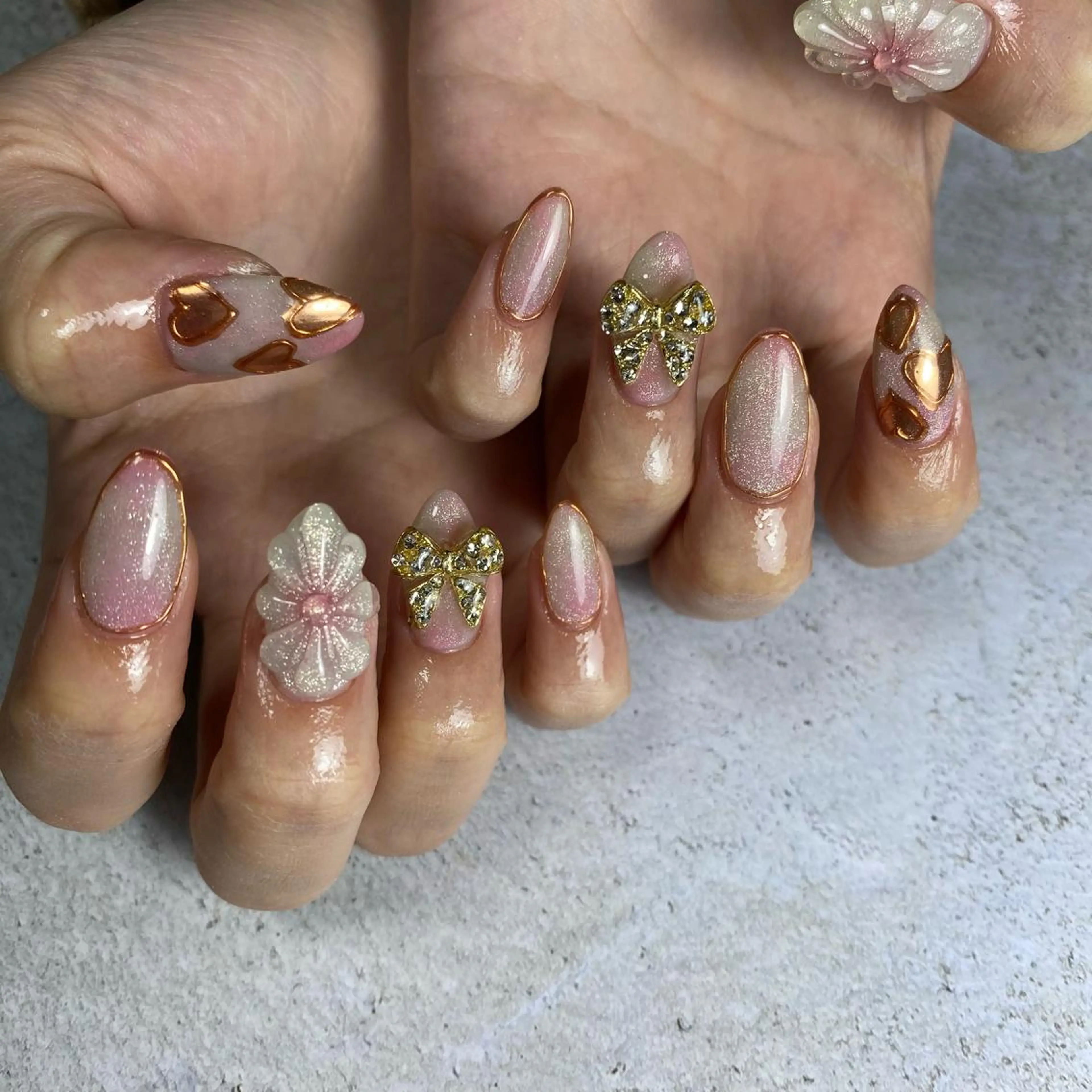 ネイル ハンドネイル Re:Smil所属・☺︎ NOZOMI☺︎のネイルデザイン