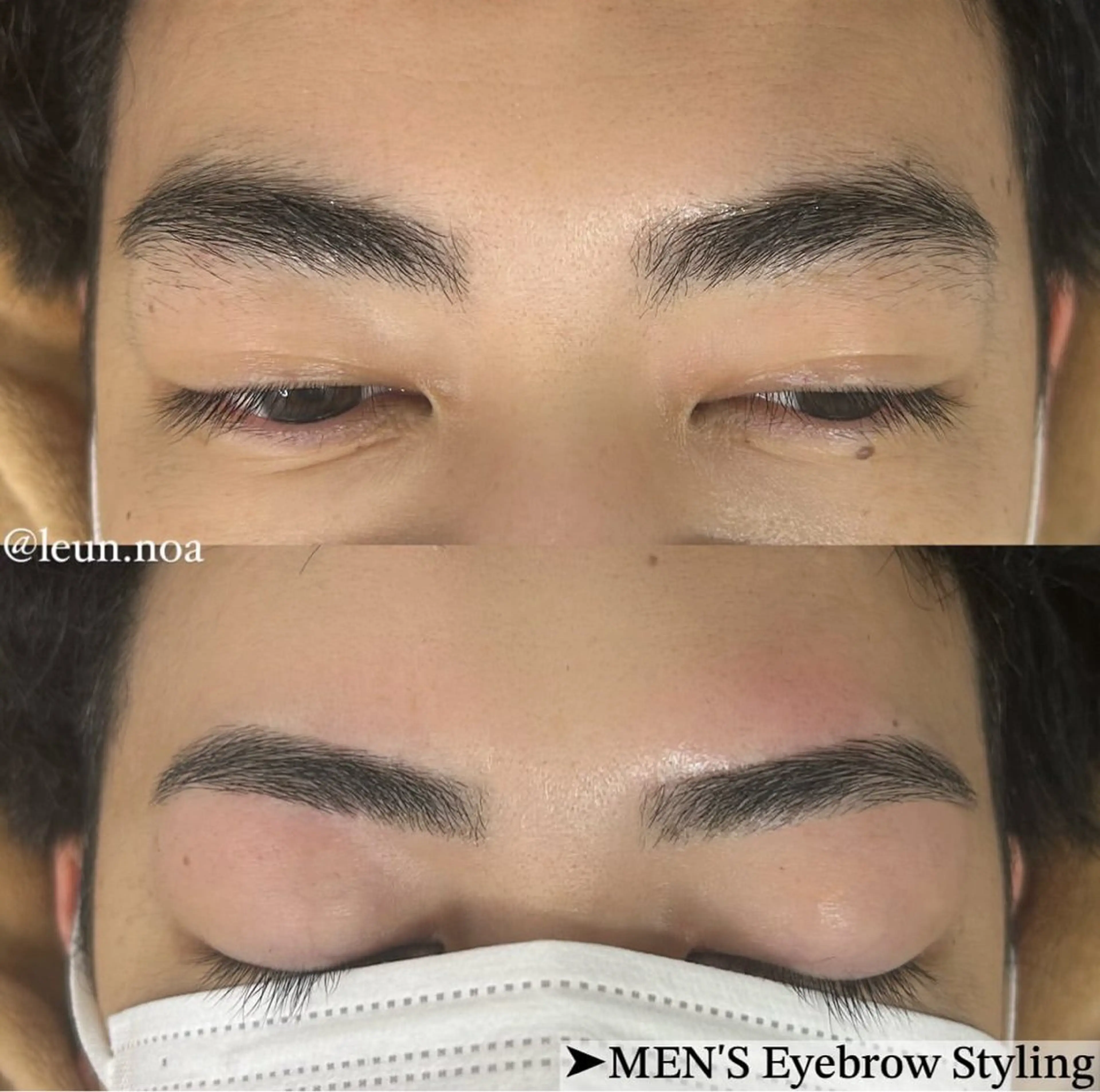 アイブロウ leun OTAKAのヘアスタイル