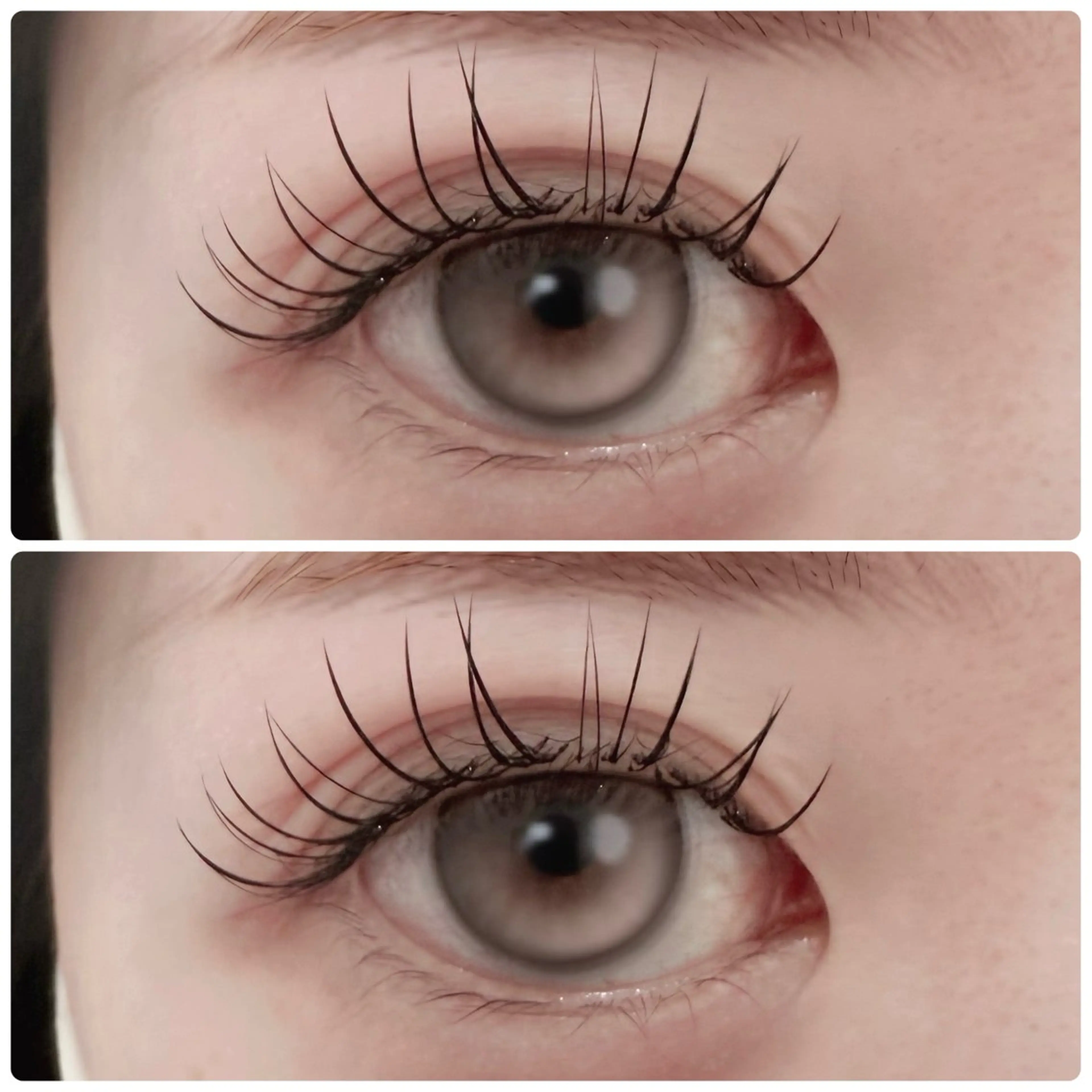 マツエク・マツパ Cカール フラットラッシュ Lien eyelashのマツエク・マツパデザイン