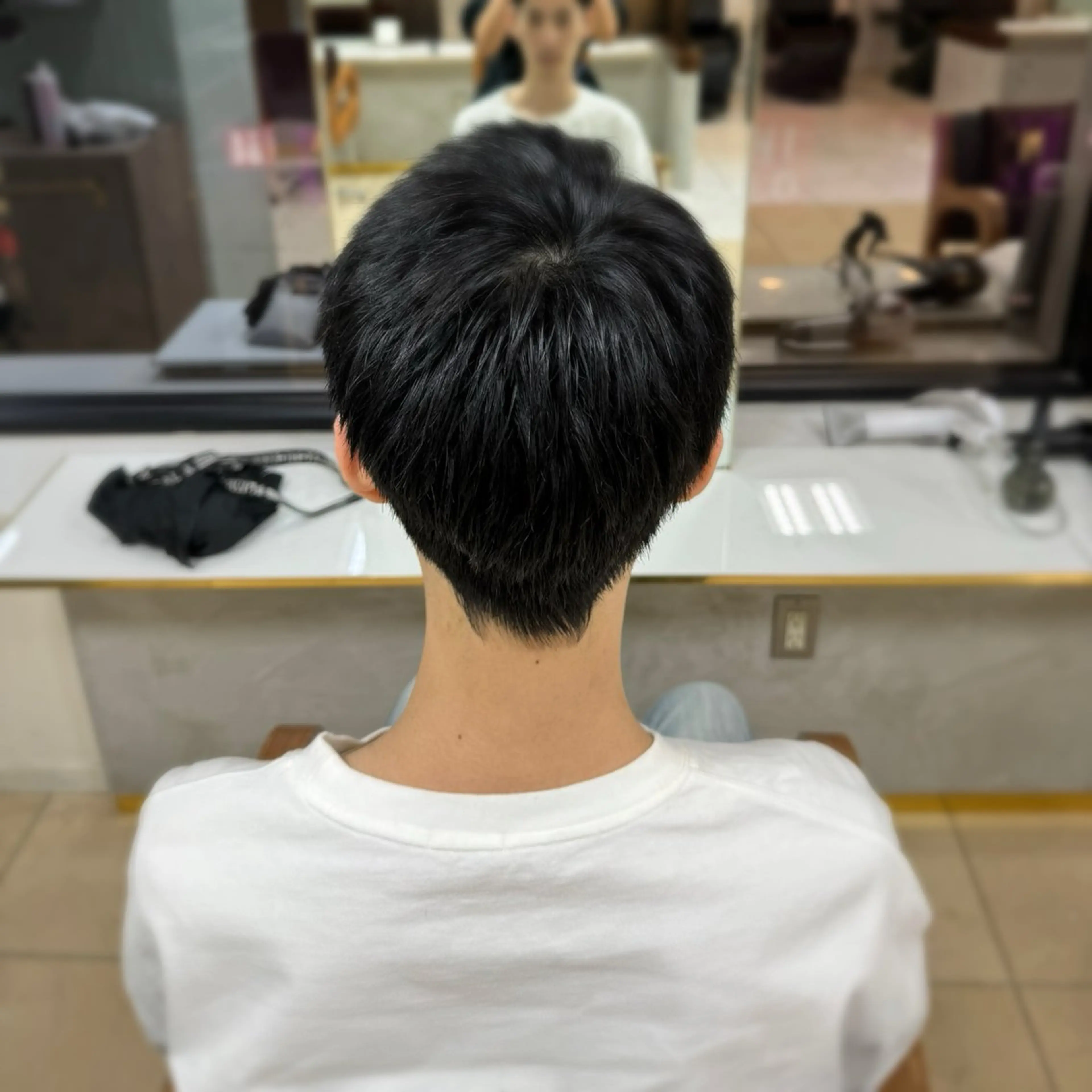 ショート メンズ 刈り上げ ラカリテ所属・渋谷 りなのヘアスタイル