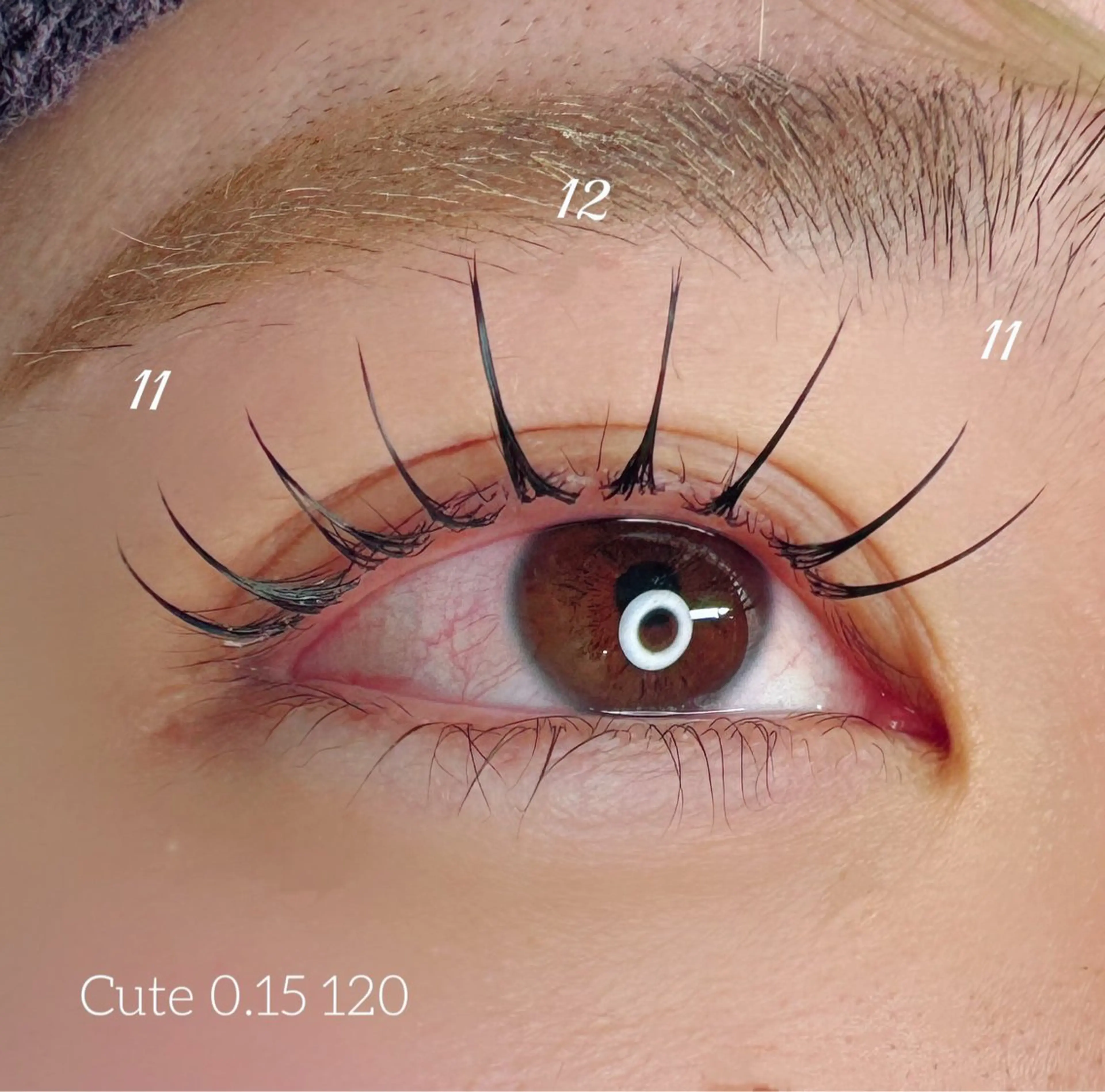 マツエク・マツパ Lumity川越 齋藤のマツエク・マツパデザイン