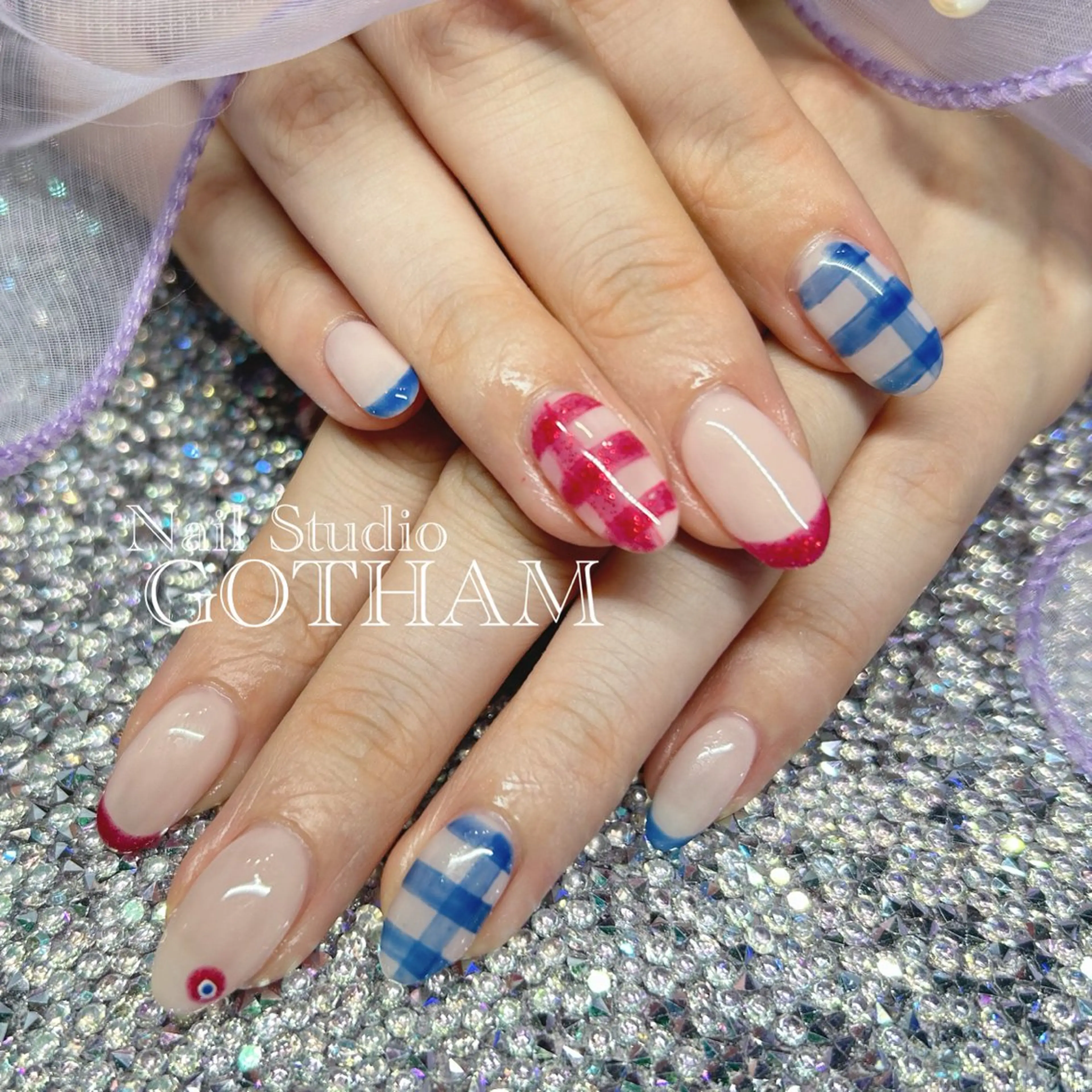 ネイル ハンドネイル Nail Studio GOTHAM所属・高円寺駅からすぐ🌈 ネイルGOTHAMのネイルデザイン