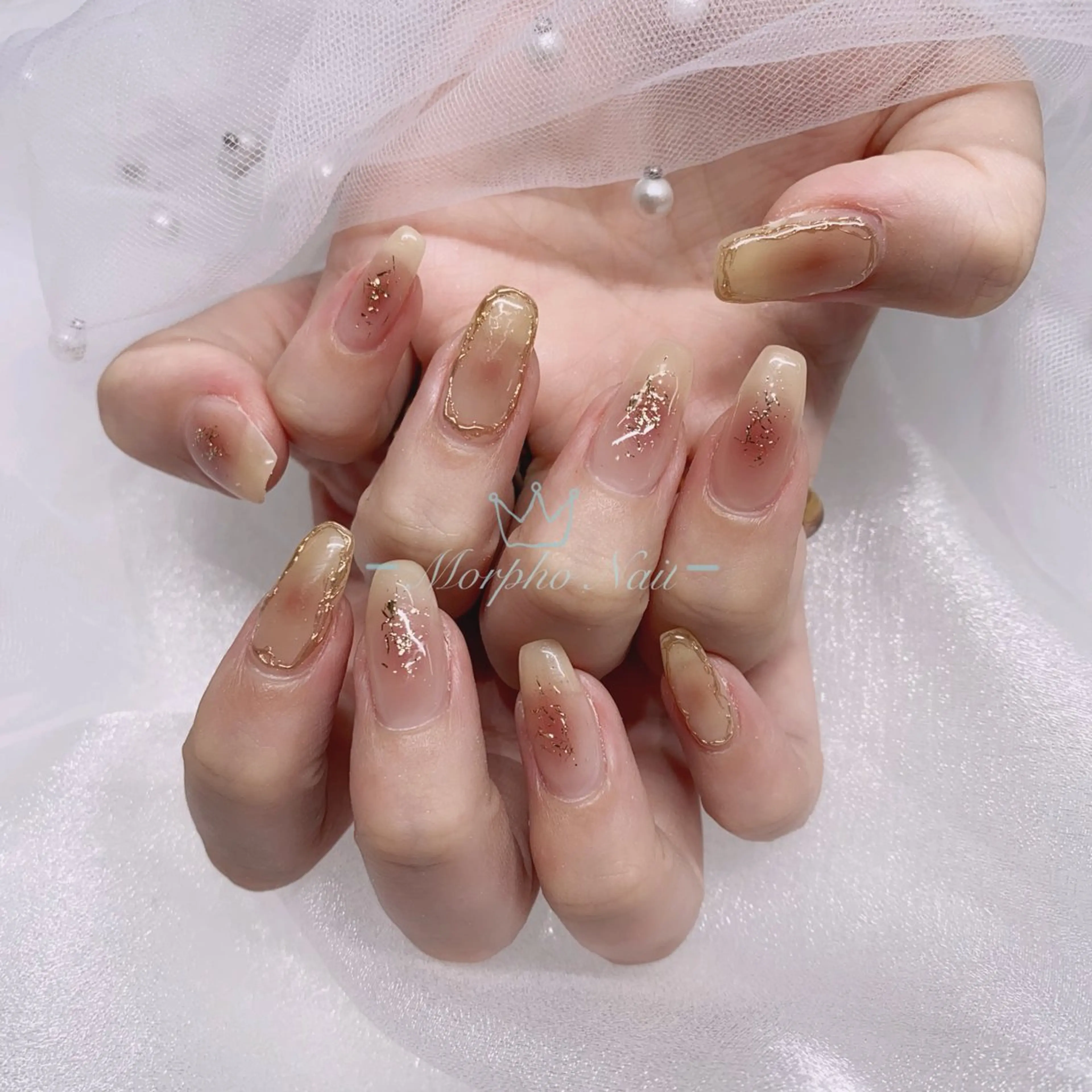 ネイル ハンドネイル Morpho nailのネイルデザイン