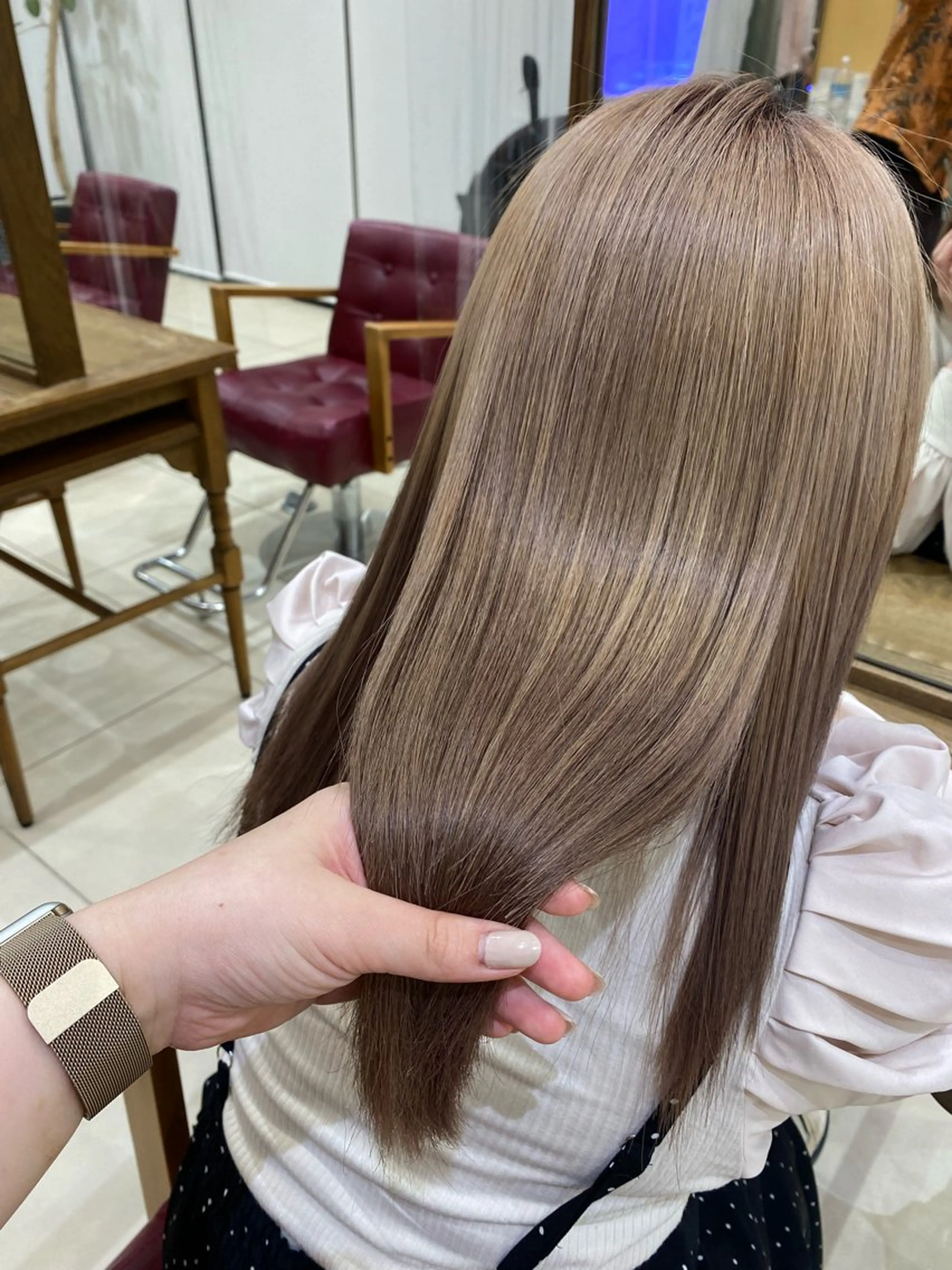 【艶さらな髪の毛に✨️】プラチナトリートメント🌿の写真