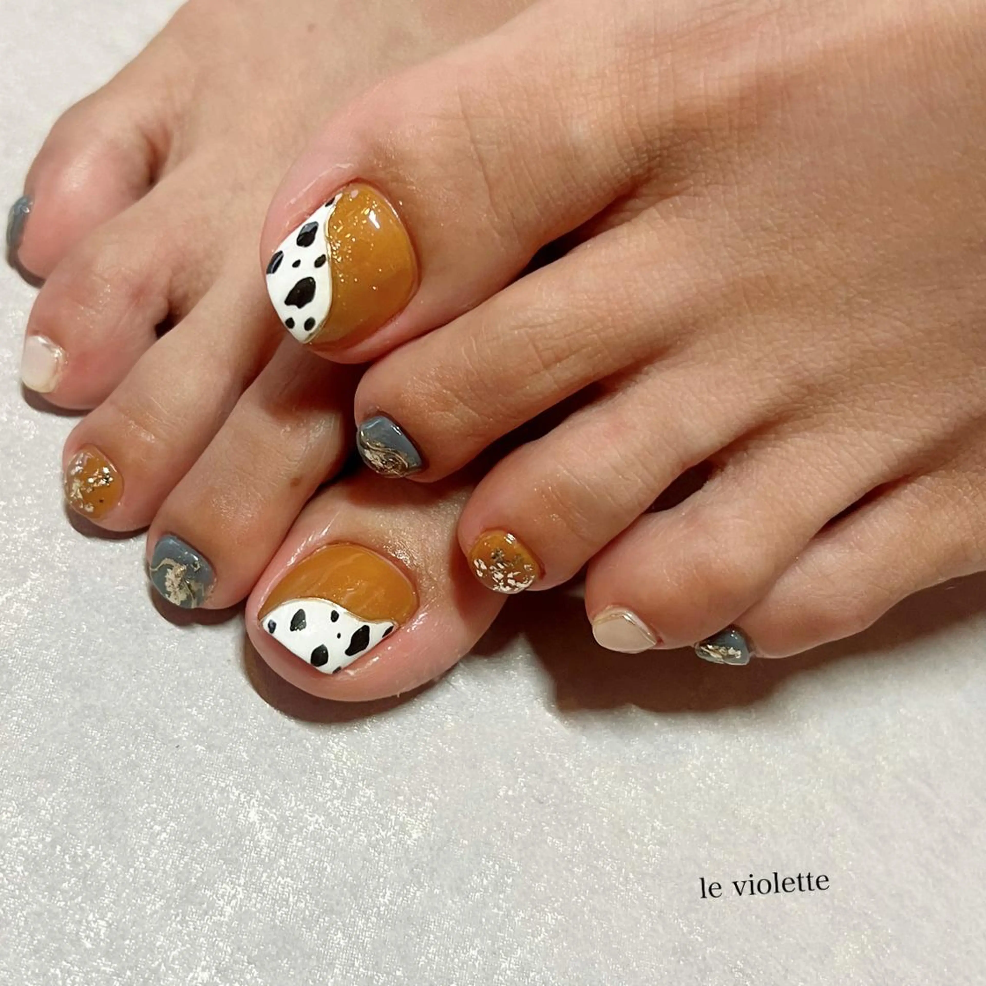 フット10本アート/オフ込の写真