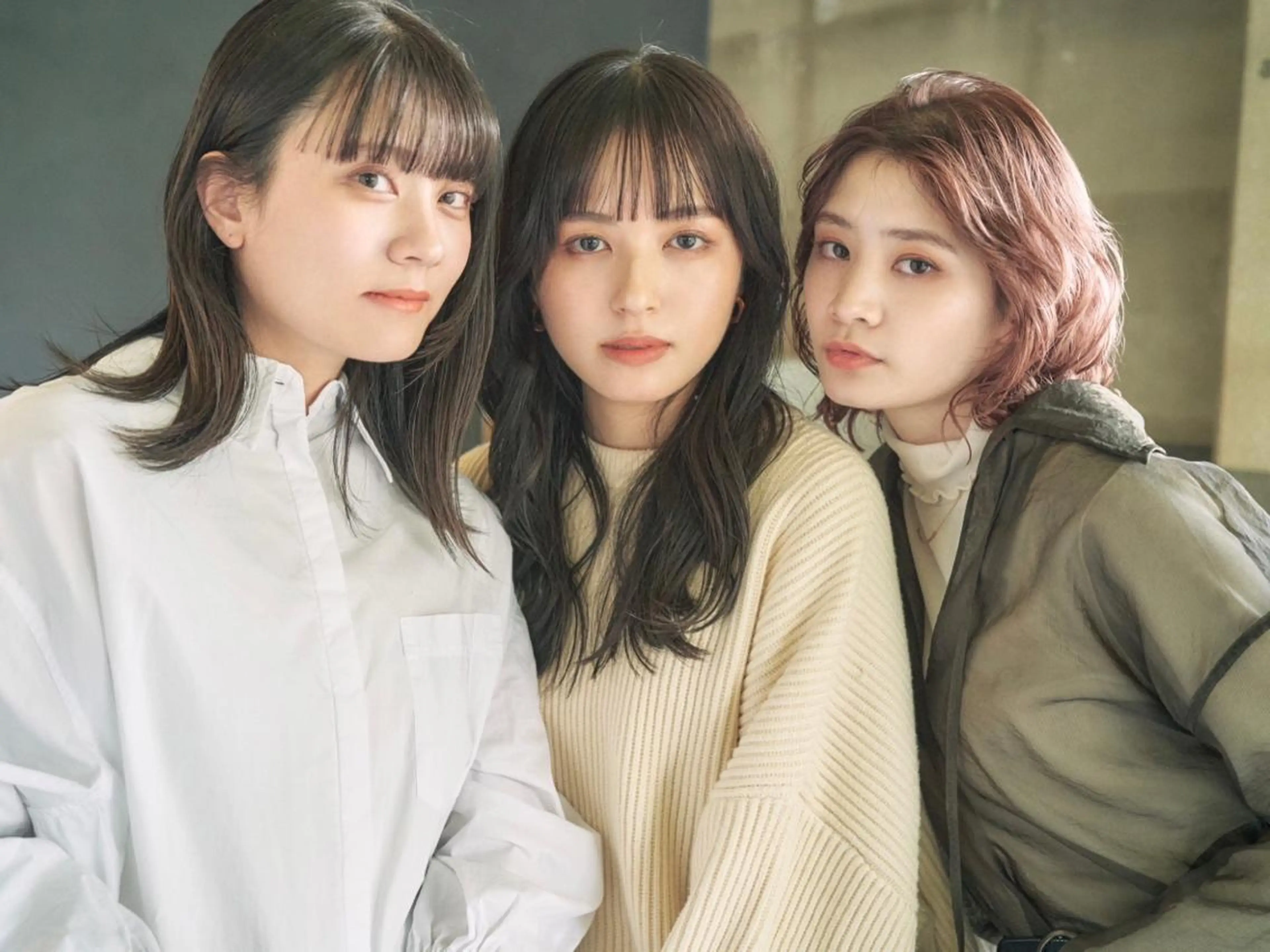 セミロング カラー パーマ ヘアアレンジ カット ヘアカラー トリートメント 〽️magico/ ウルフDaiki〽️のヘアスタイル