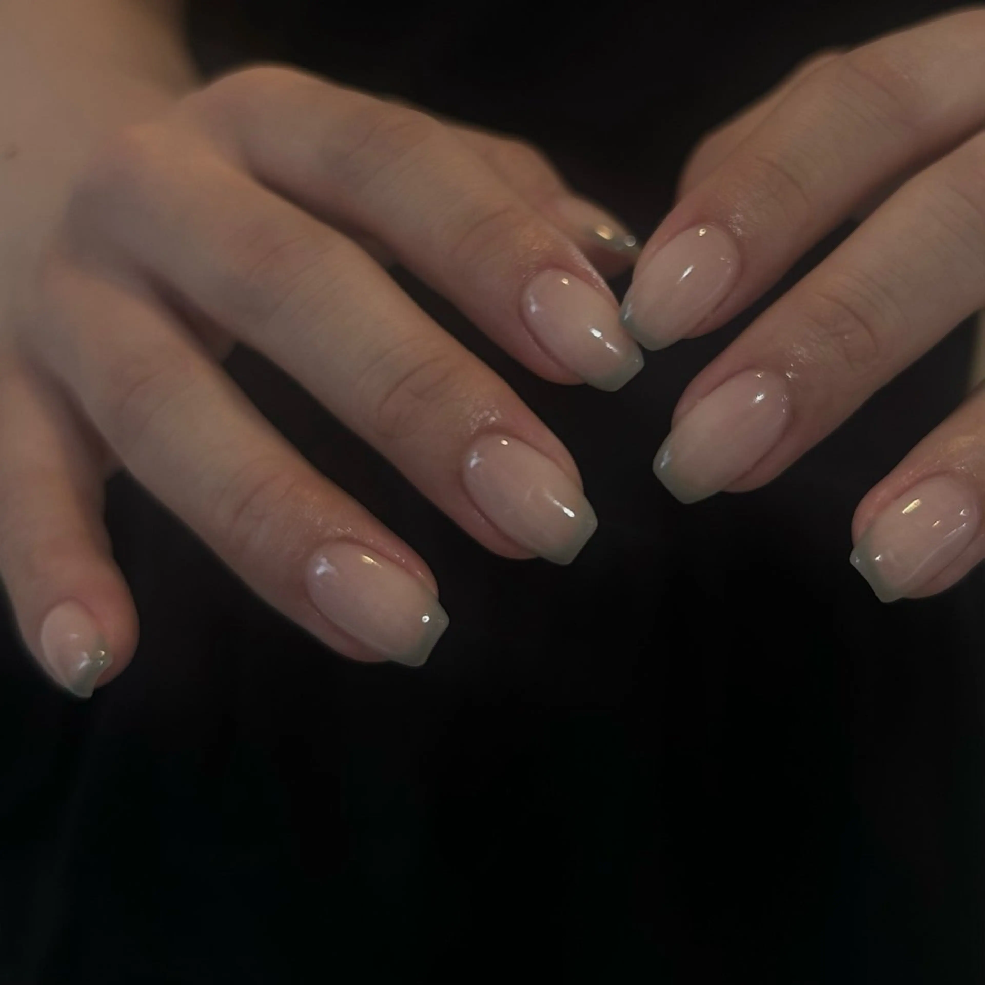 〔オフあり〕フレンチネイルの写真