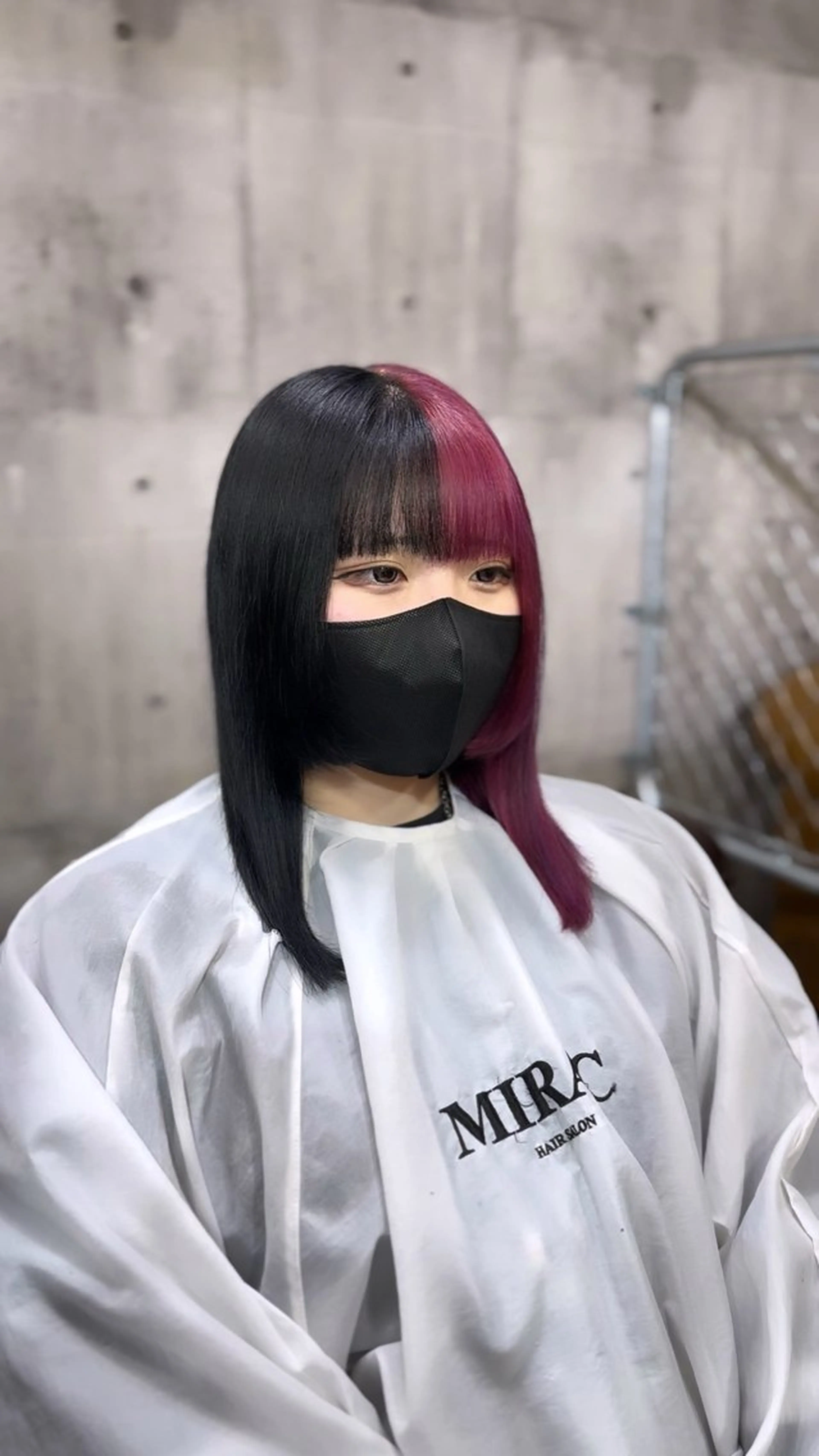 ミディアム ヘアカラー MIRAC所属・uda 抜きっぱなし /最高級エクステのヘアスタイル