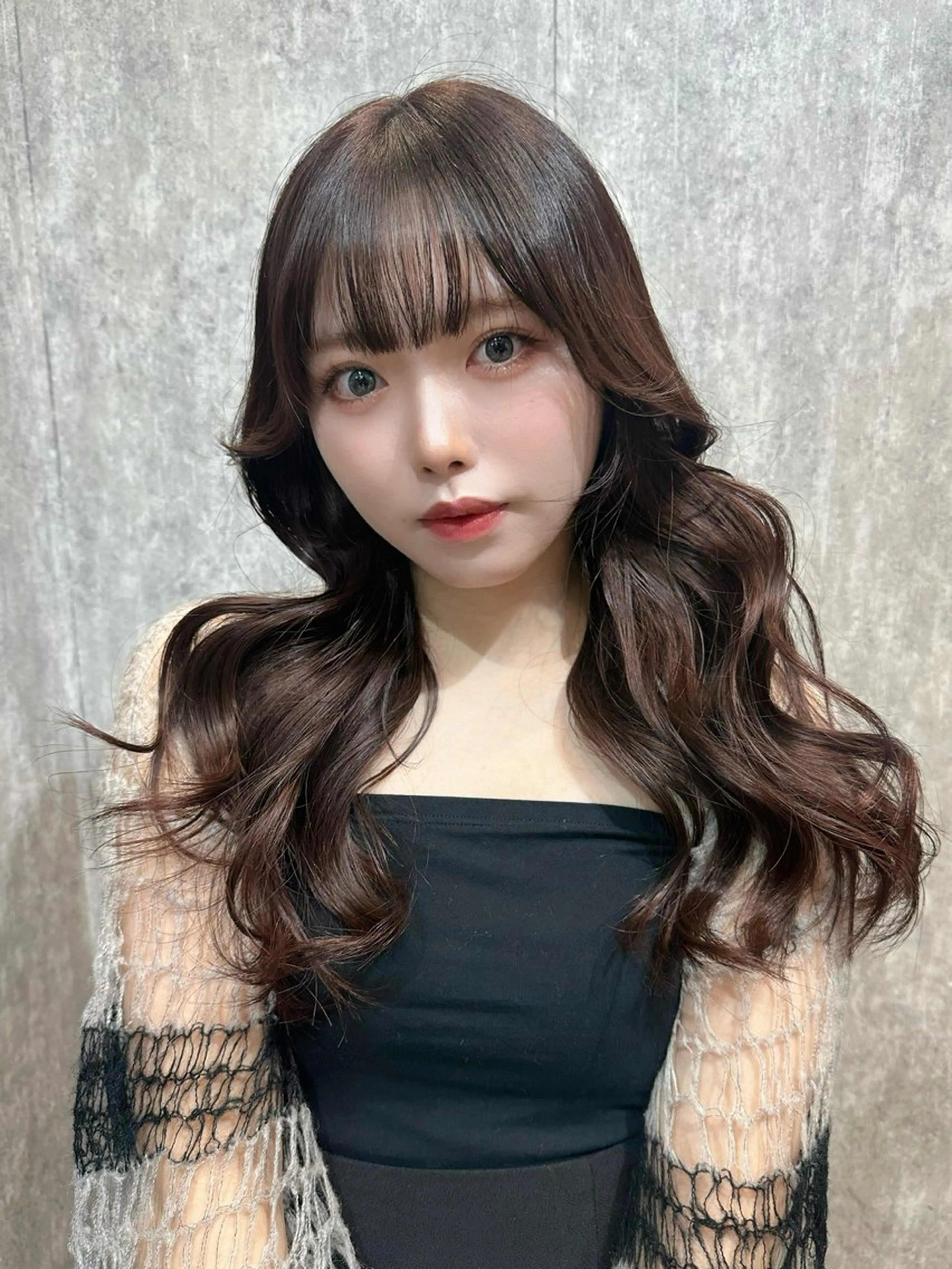 ロング カット 遠藤沙也加 /レイヤーカットのヘアスタイル