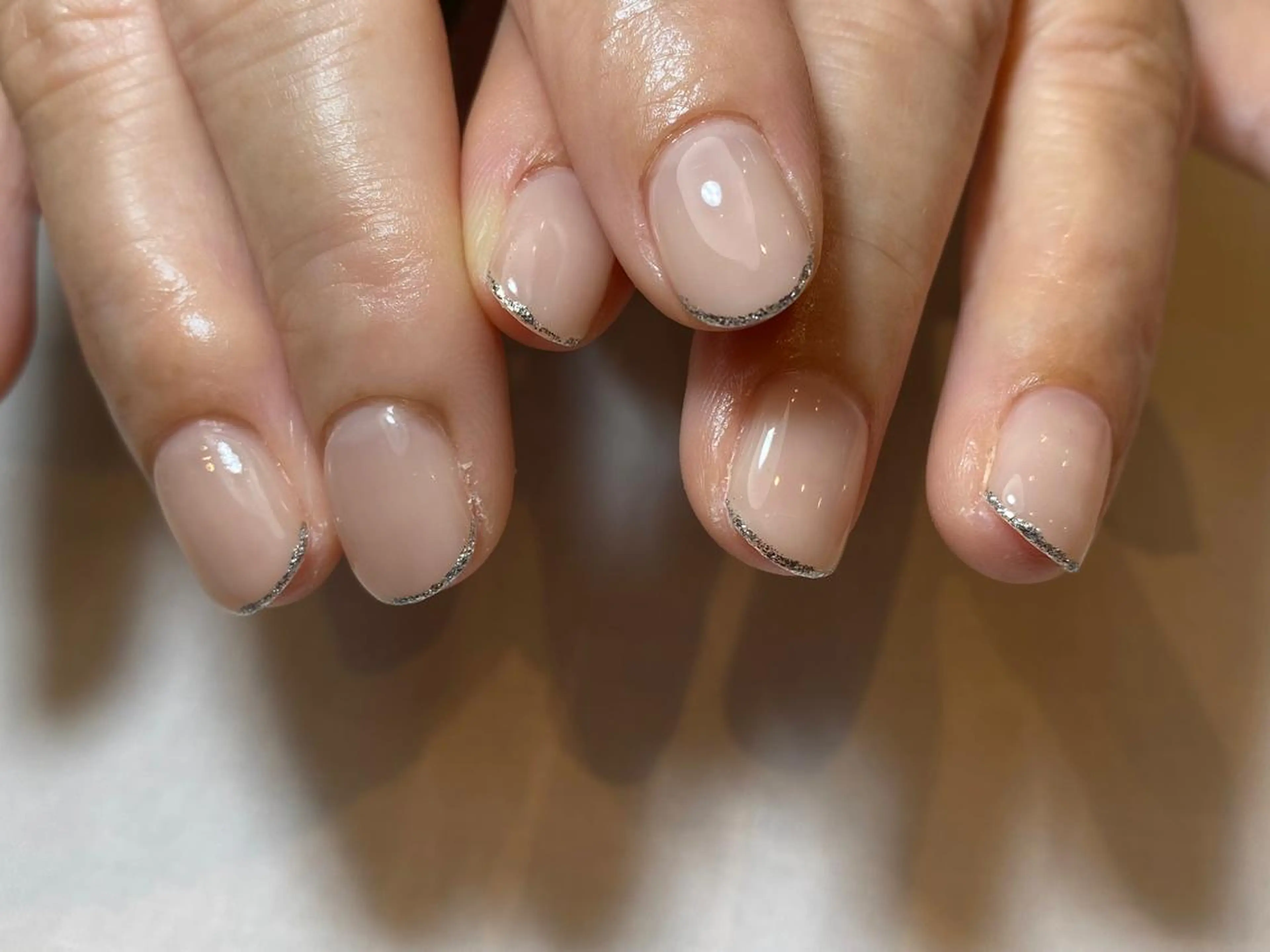 ネイル フレンチネイル ワンカラーネイル ハンドネイル パラジェル認定サロン　ネイルケア&スパ　Lovin所属・Lovin _ryukaのネイルデザイン