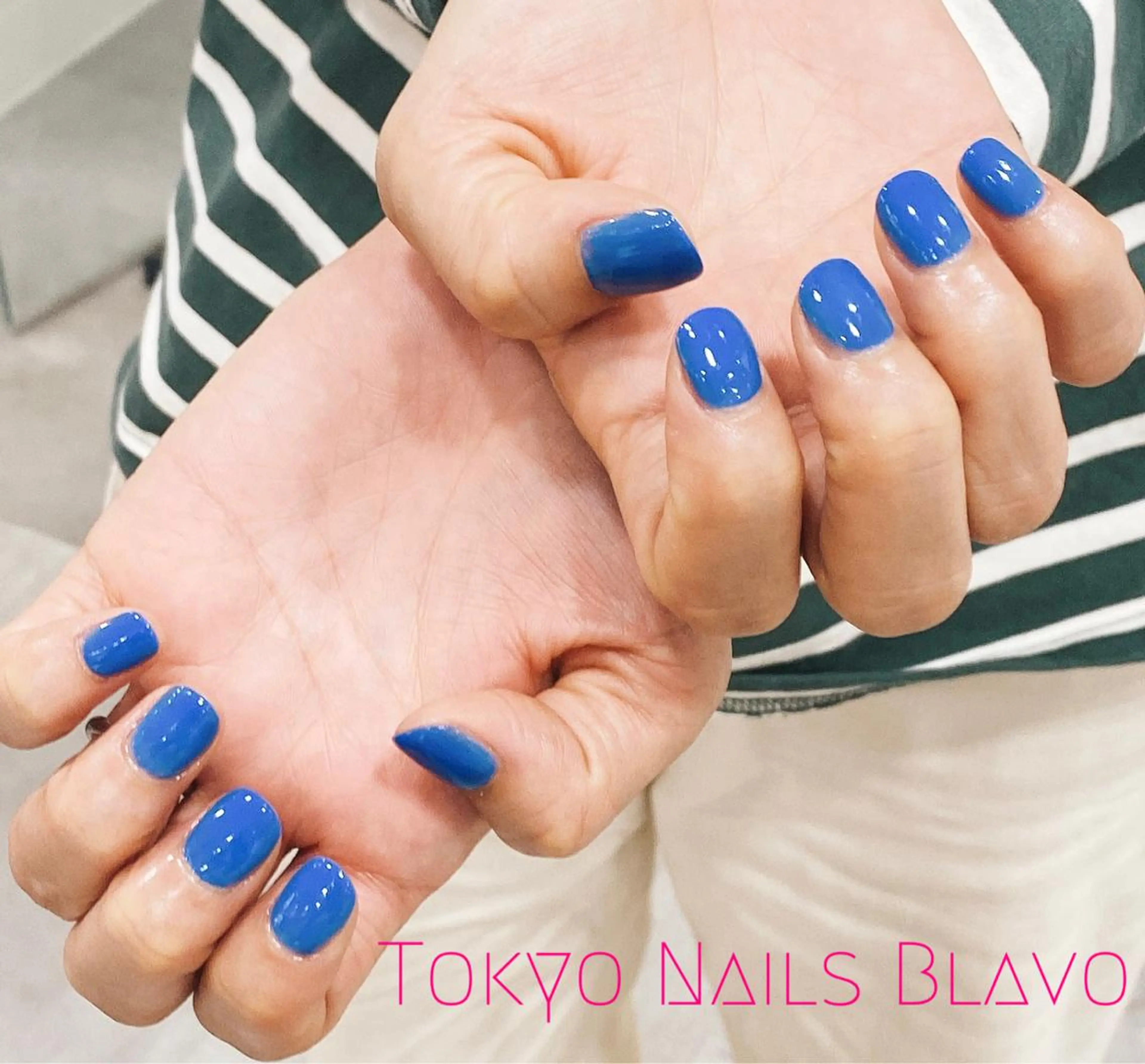 ネイル ワンカラーネイル T.N.B 山本陽子のネイルデザイン