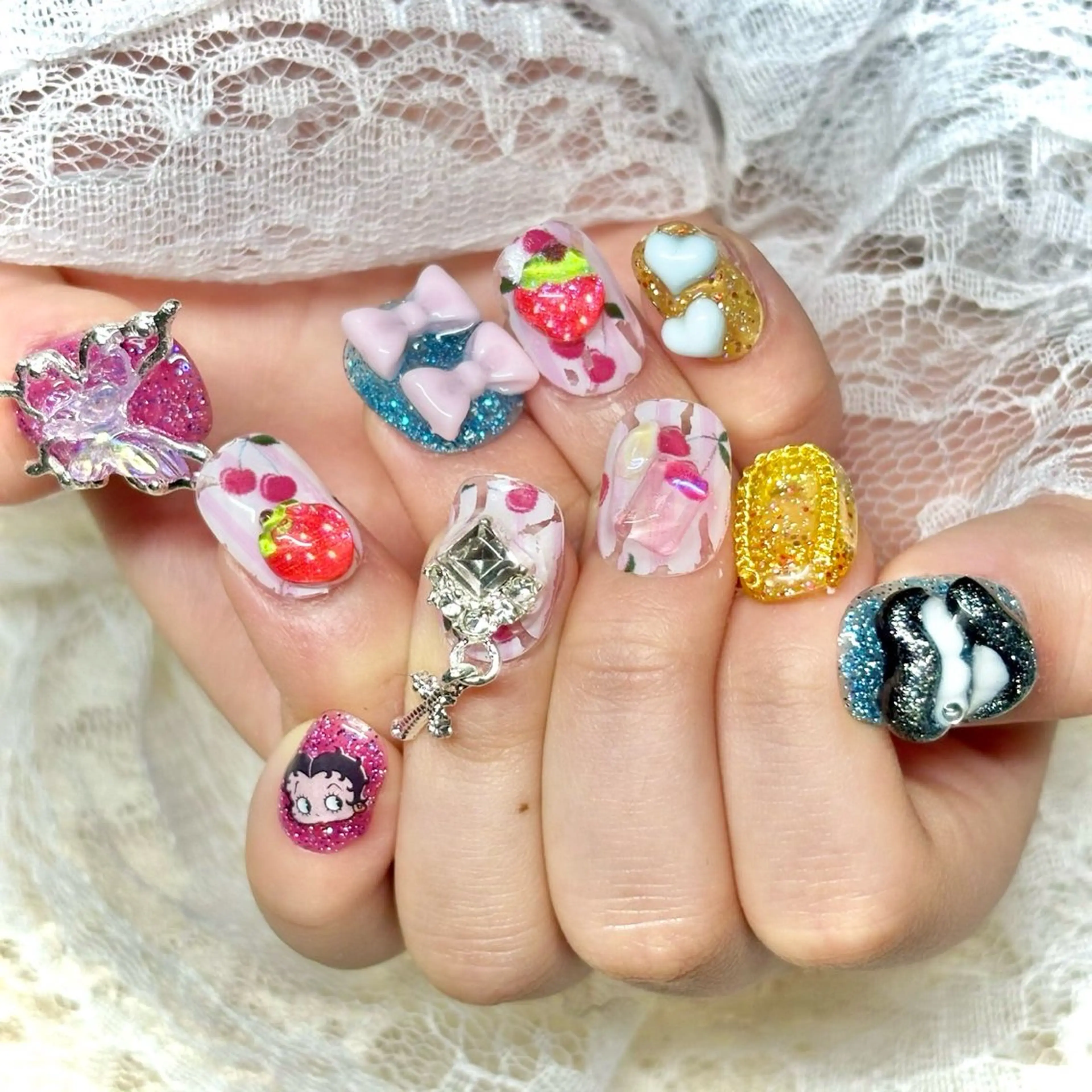 ネイル 冬ネイル miminon 自宅ネイルサロンのネイルデザイン