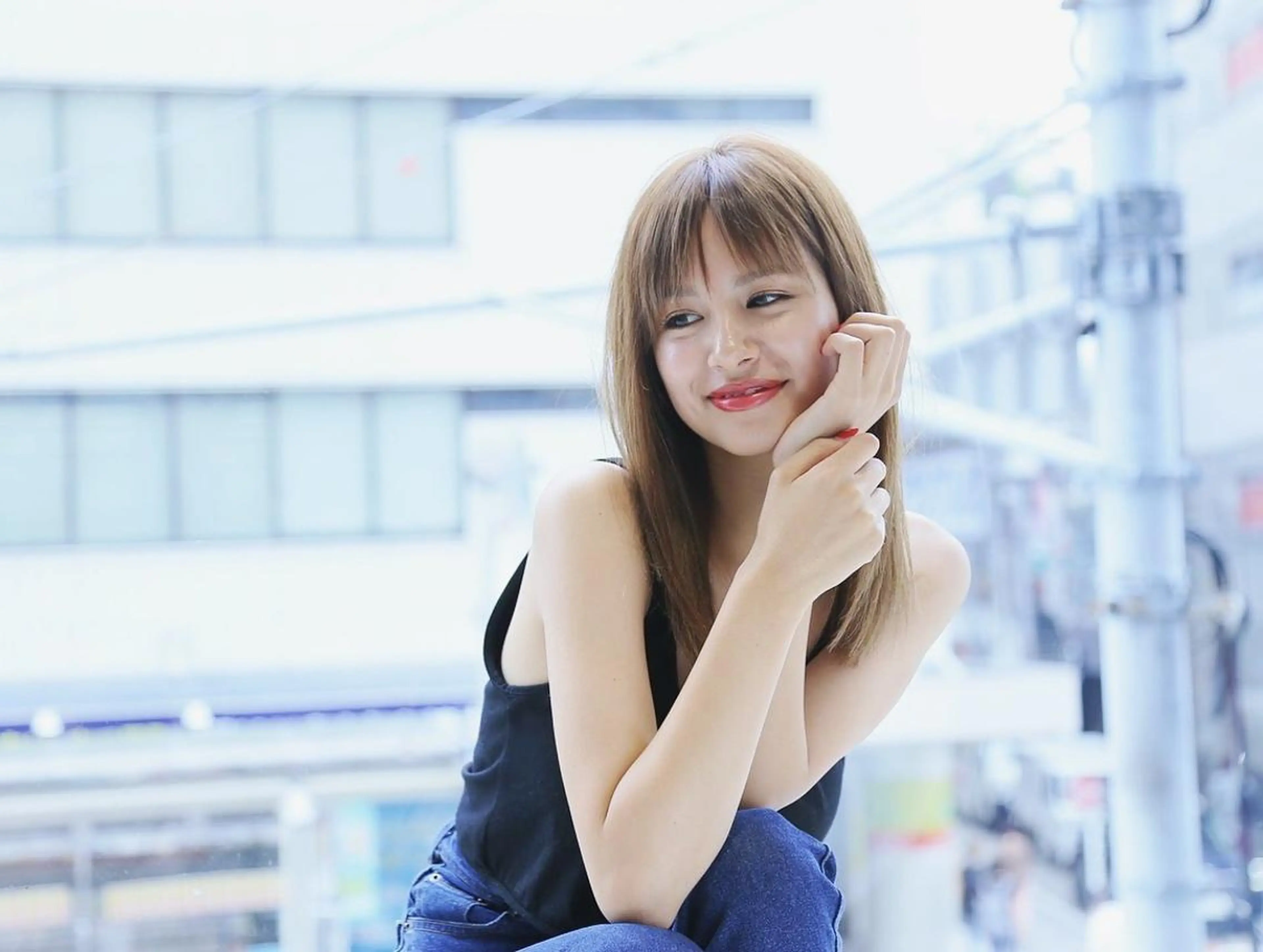 カラー マツエク・マツパ 透明感カラー💖 Stylist佐藤澪のマツエク・マツパデザイン