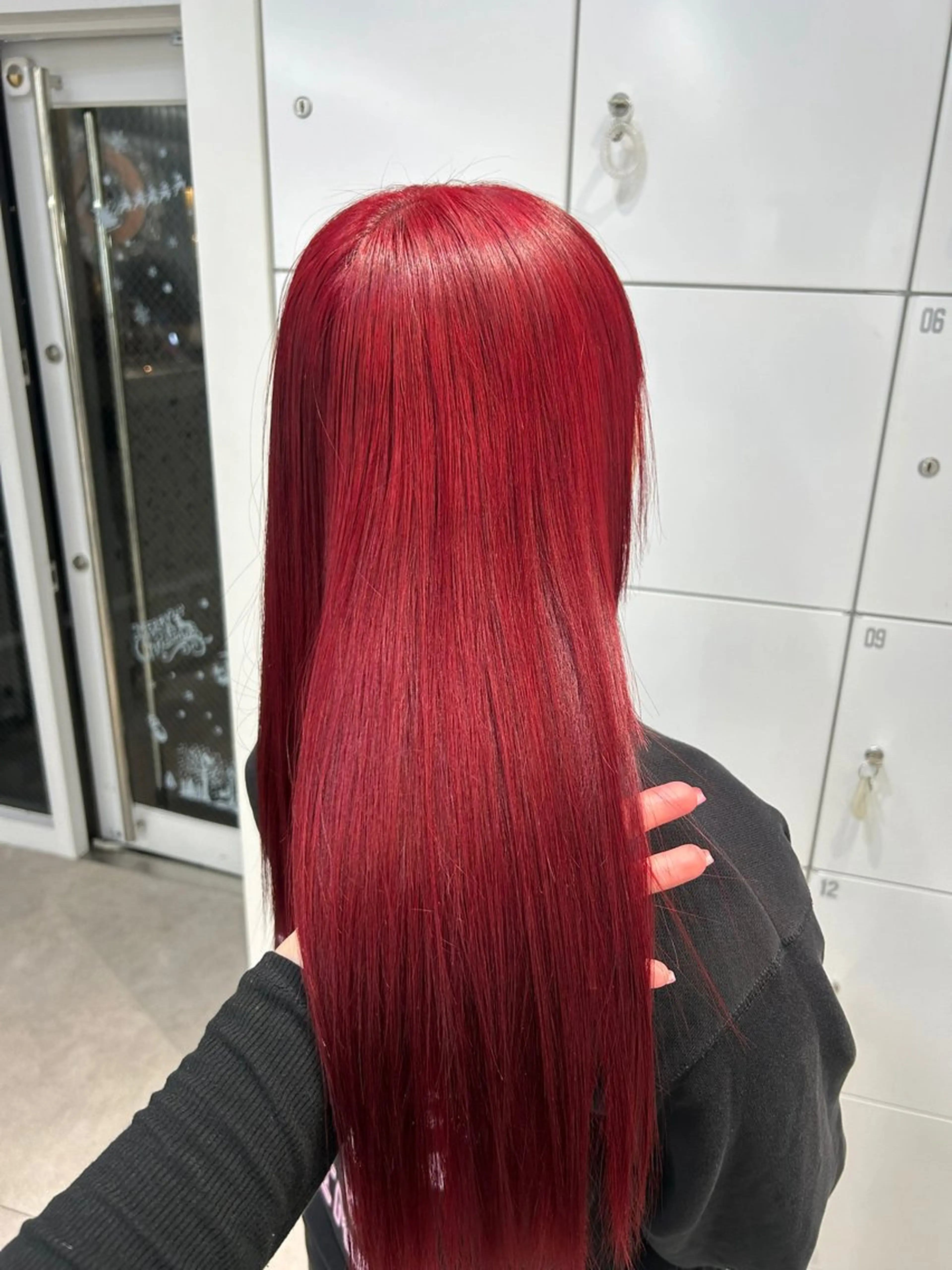 セミロング ヘアカラー トリートメント ヘアセット ONYX 表参道所属・ショート/ボブ/似 合わせ/顔周りカットのヘアスタイル