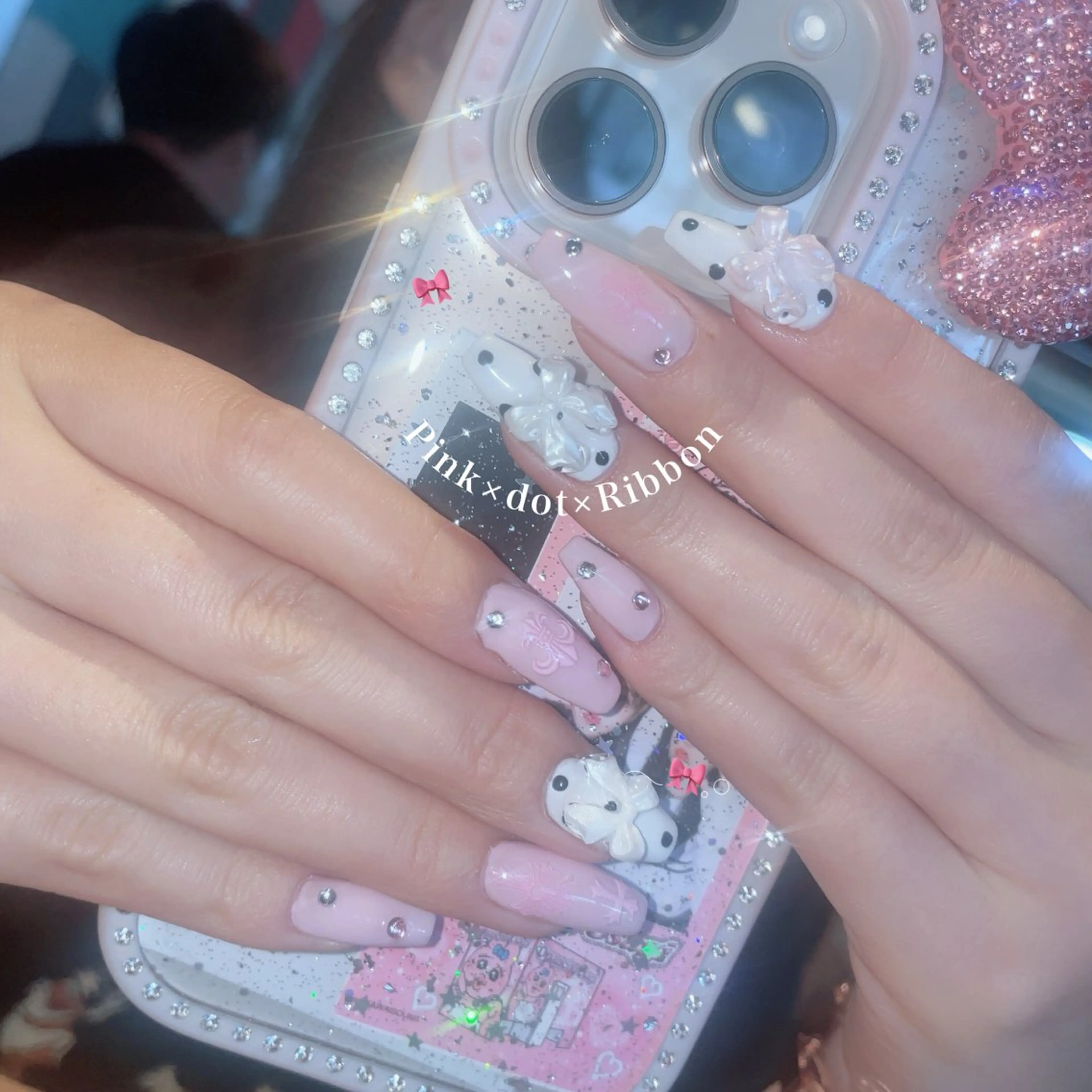 ネイル ハンドネイル GO TODAY SHAiRE SALON原宿 Liber所属・️🫧もこ 艶感ネイル🫧のネイルデザイン