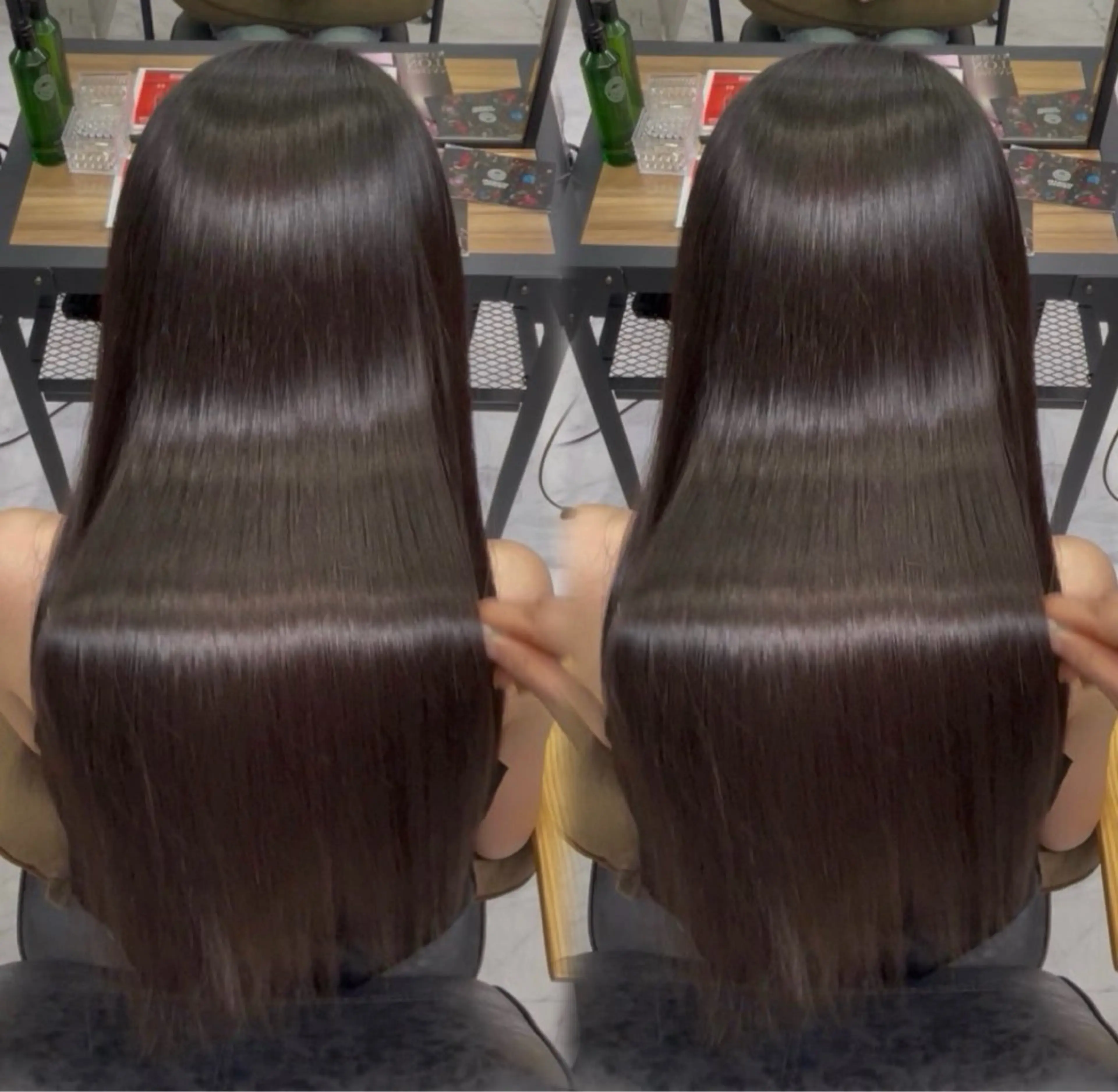 ロング 縮毛矯正 RAF TOKYO 2nd 今泉店所属・RAF KAEDEのヘアスタイル