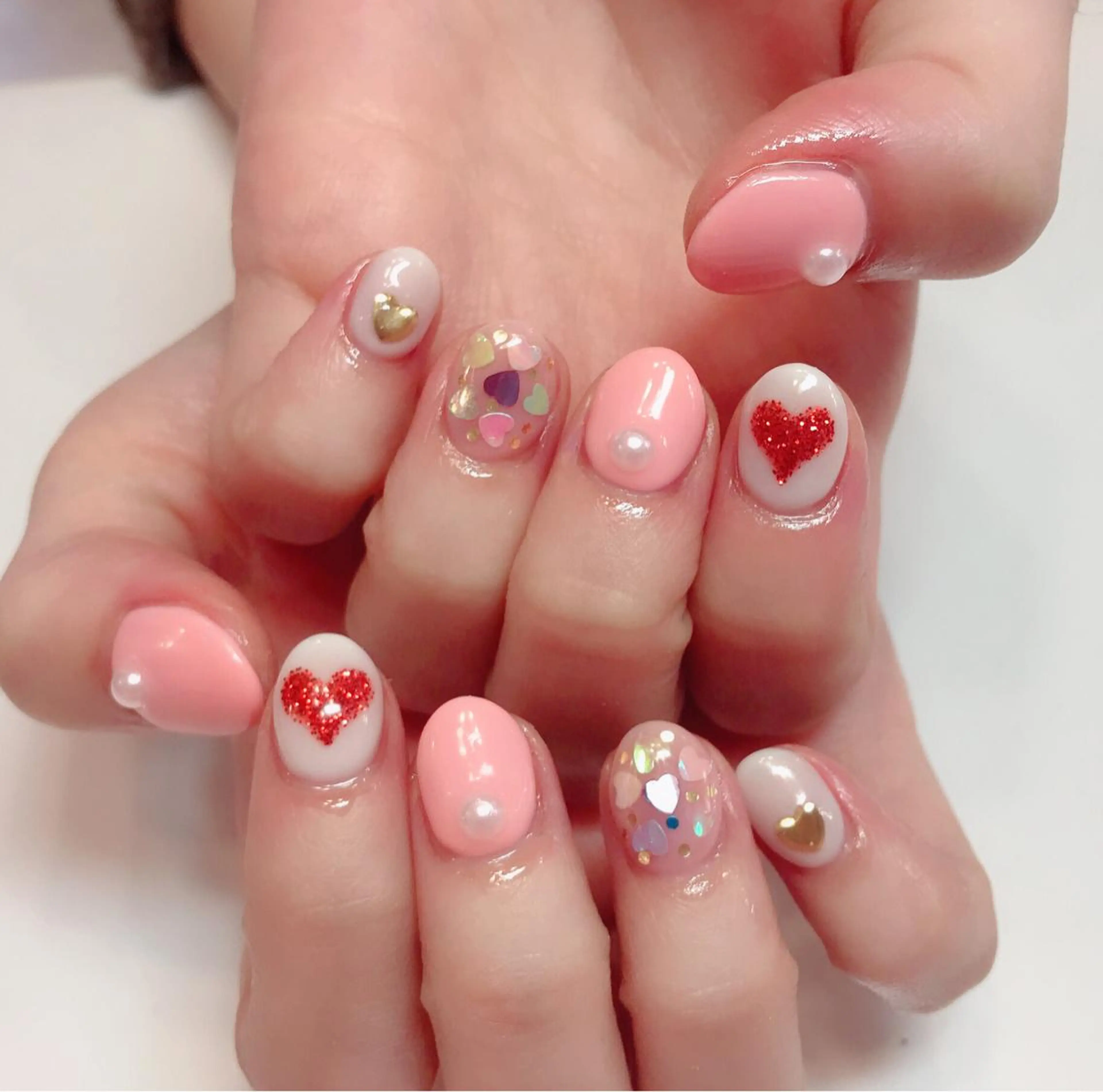 カラー ネイル Q Free nailsのネイルデザイン