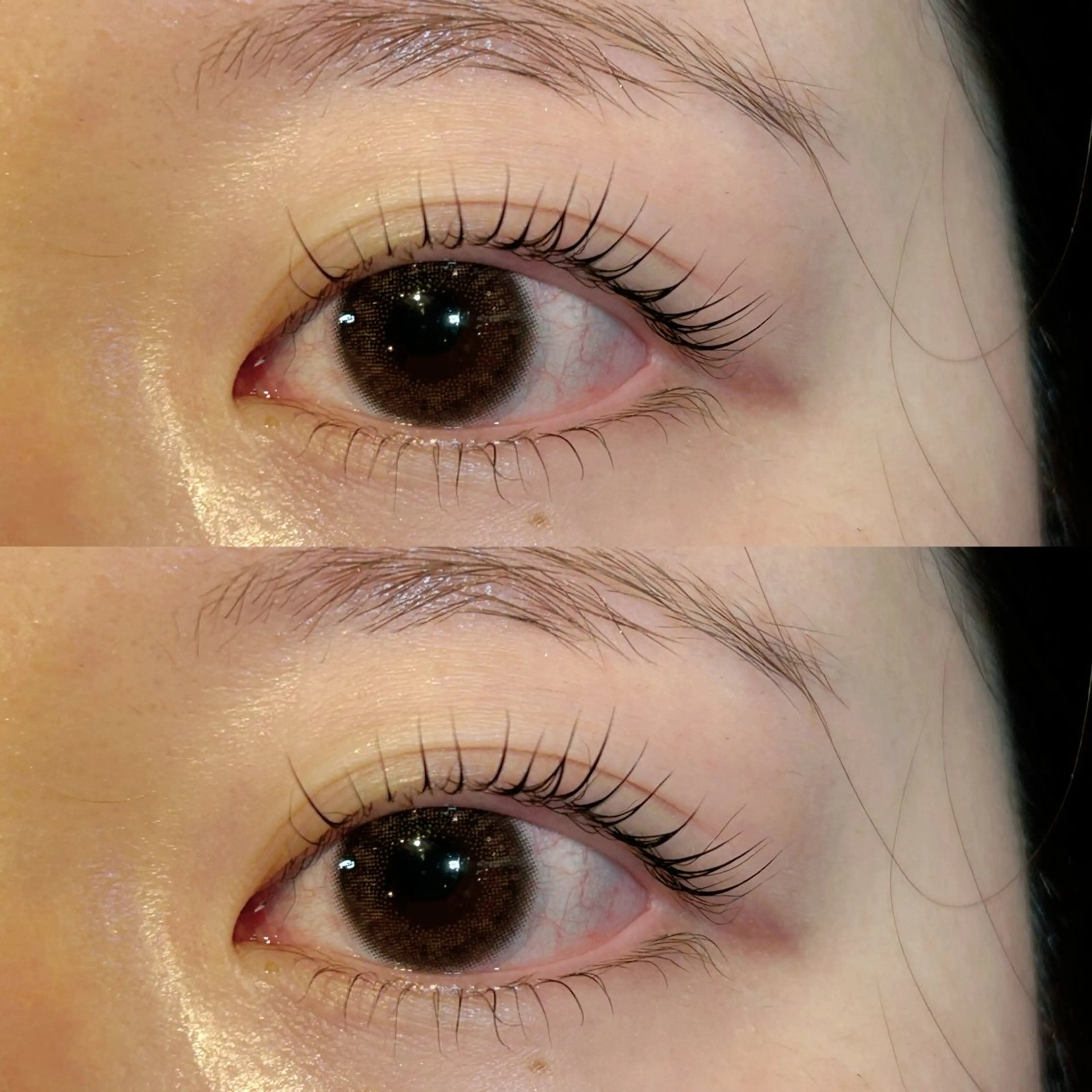 まつ毛パーマ[上下]お目元縦に大きく見せたい方オススメ🩵トリートメント・コーティング仕上げ🩵元住吉の写真