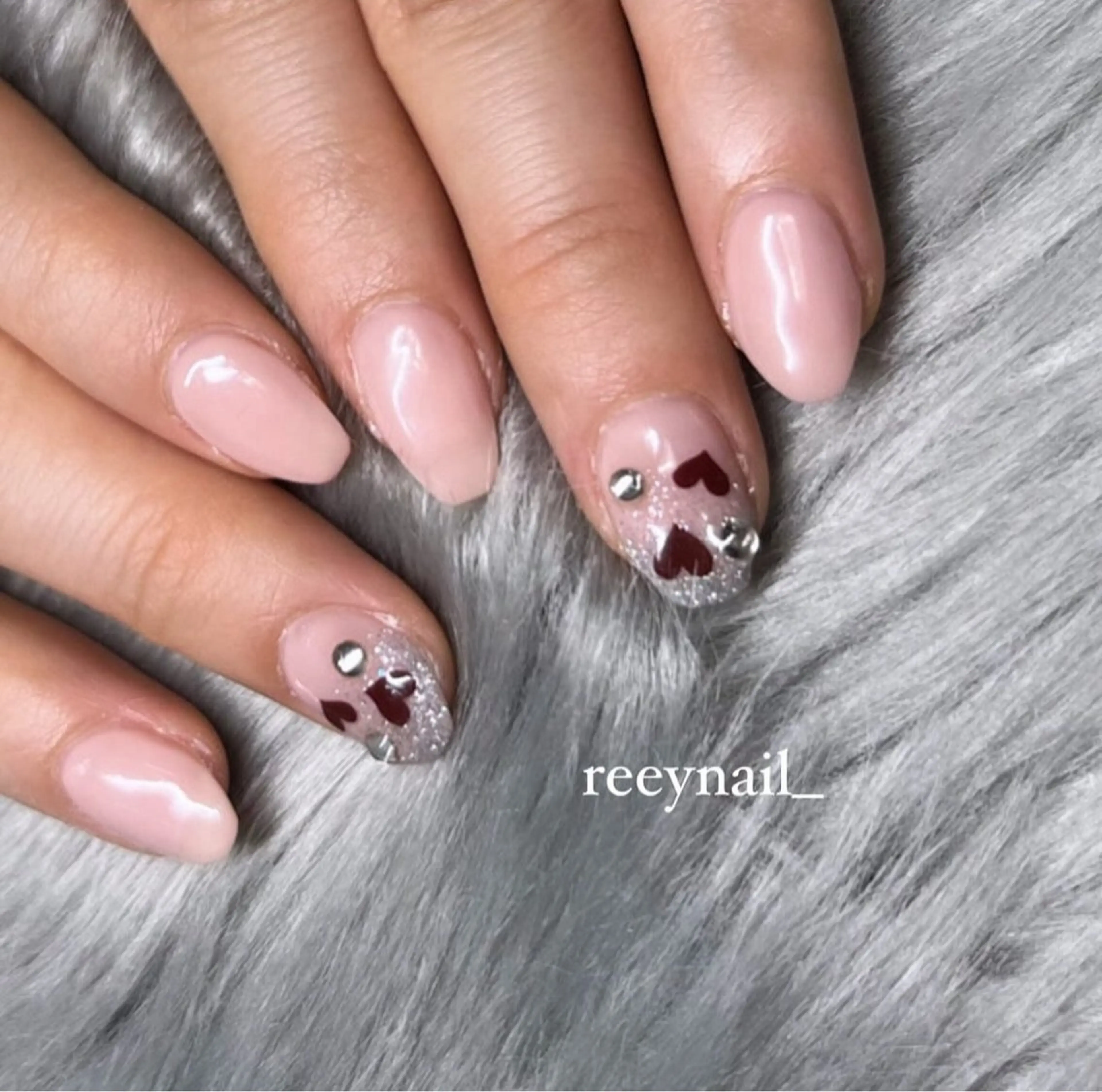 ネイル 韓国ネイル ワンホンネイル ハンドネイル ulysses nailsalonのネイルデザイン