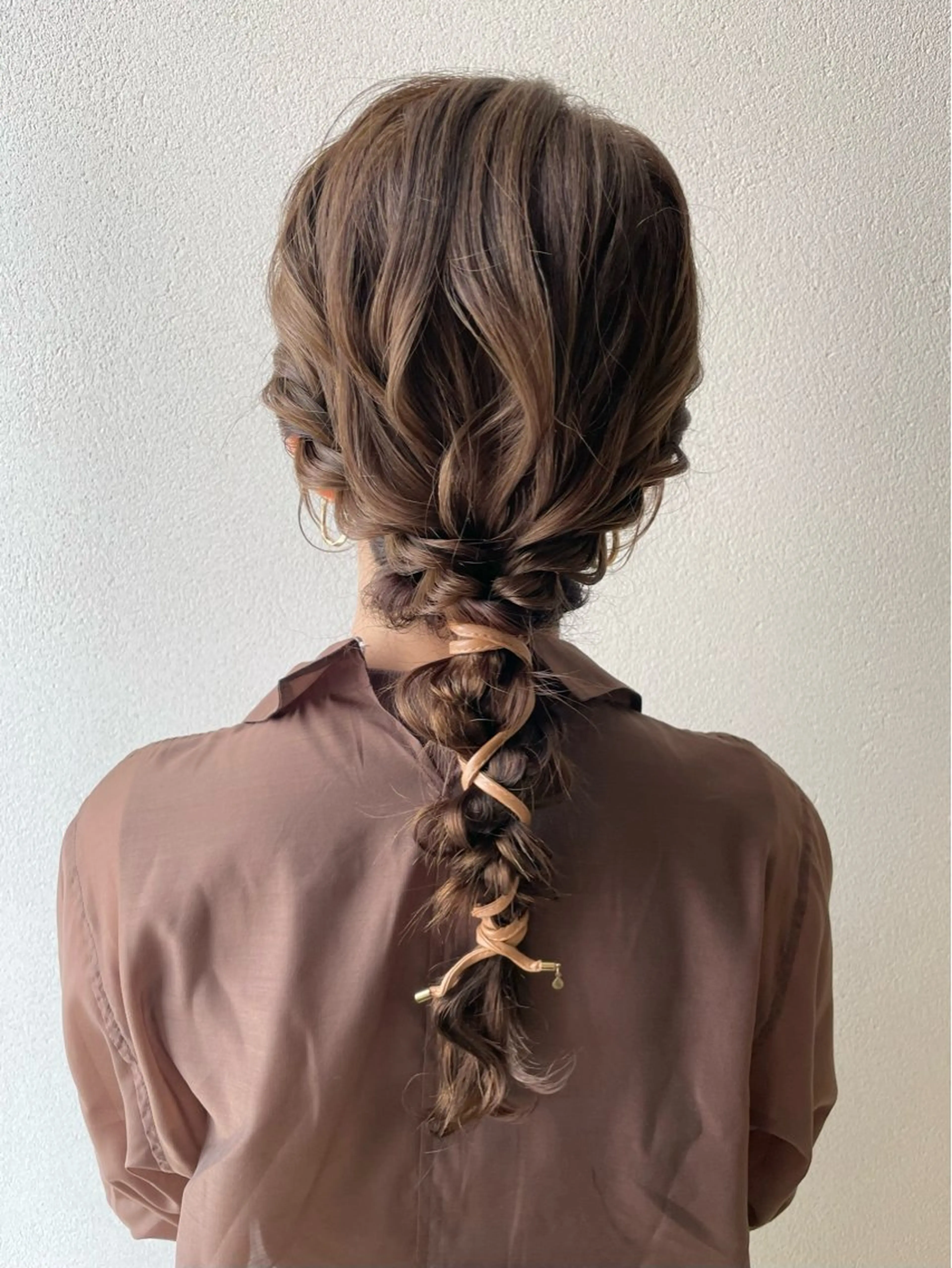 ロング ヘアアレンジ 沢田 瞳のヘアスタイル